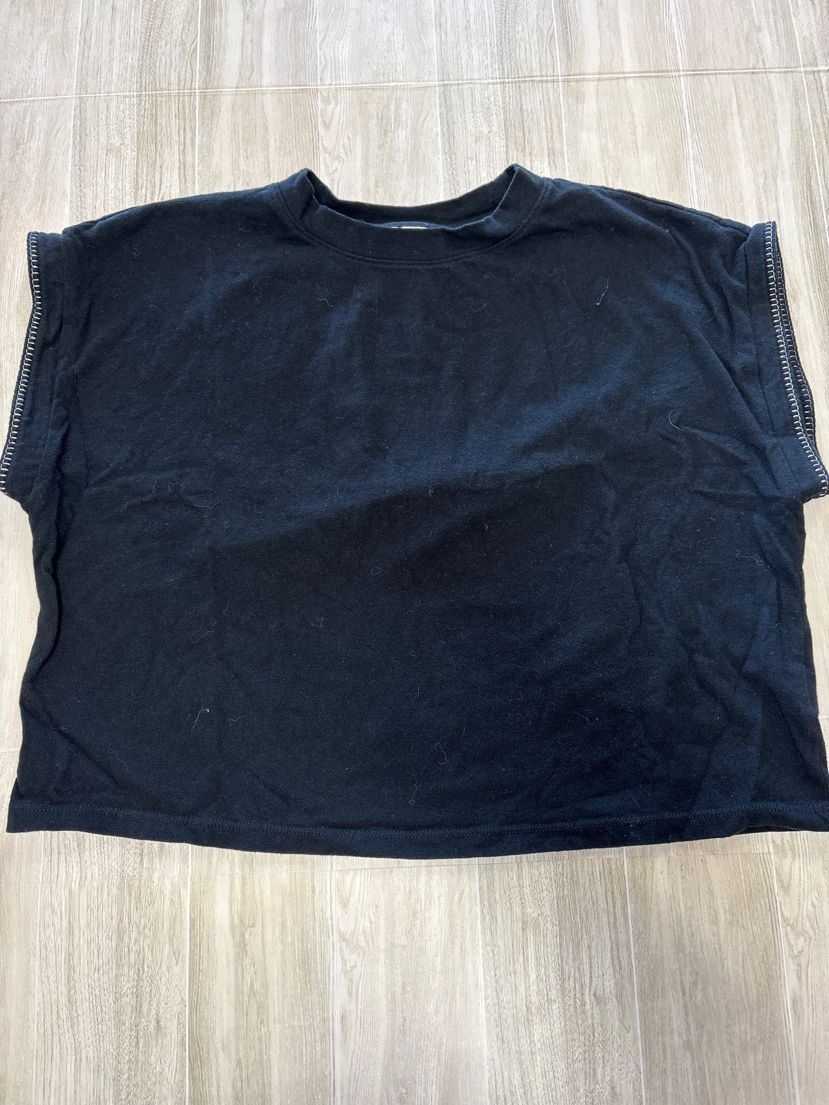 Womens XS Black Short Sleeve Tee