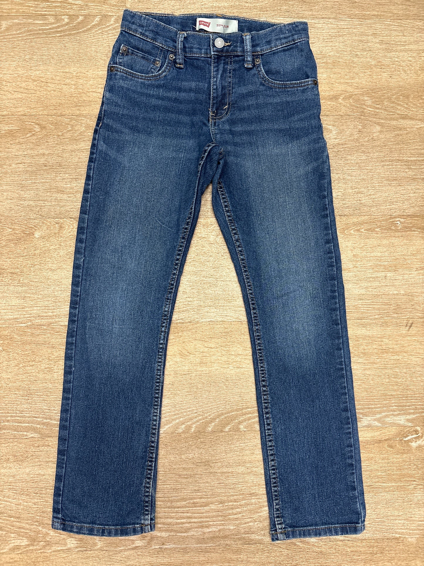 12 Levis 511 Slim Medium Wash Denim