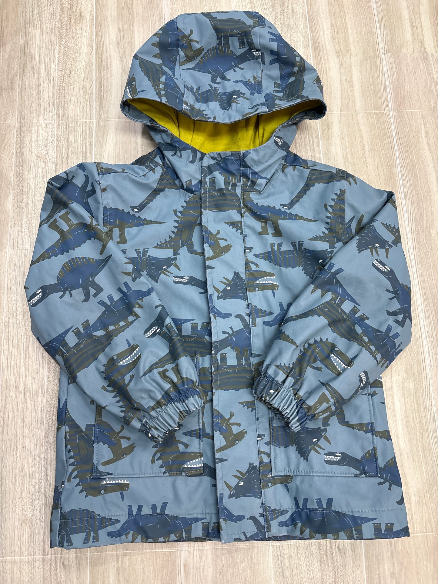 4T Blue Dino Raincoat