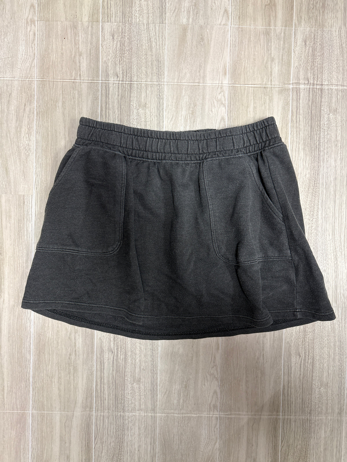 6/7 Charcoal Grey Pocket Skort