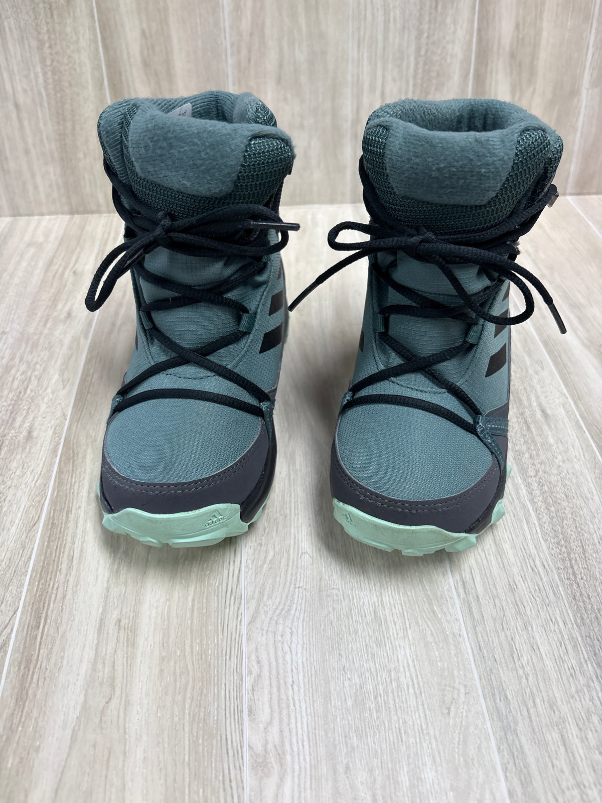 11c Adidas Terrex Clima Proof Teal Hiking Boots