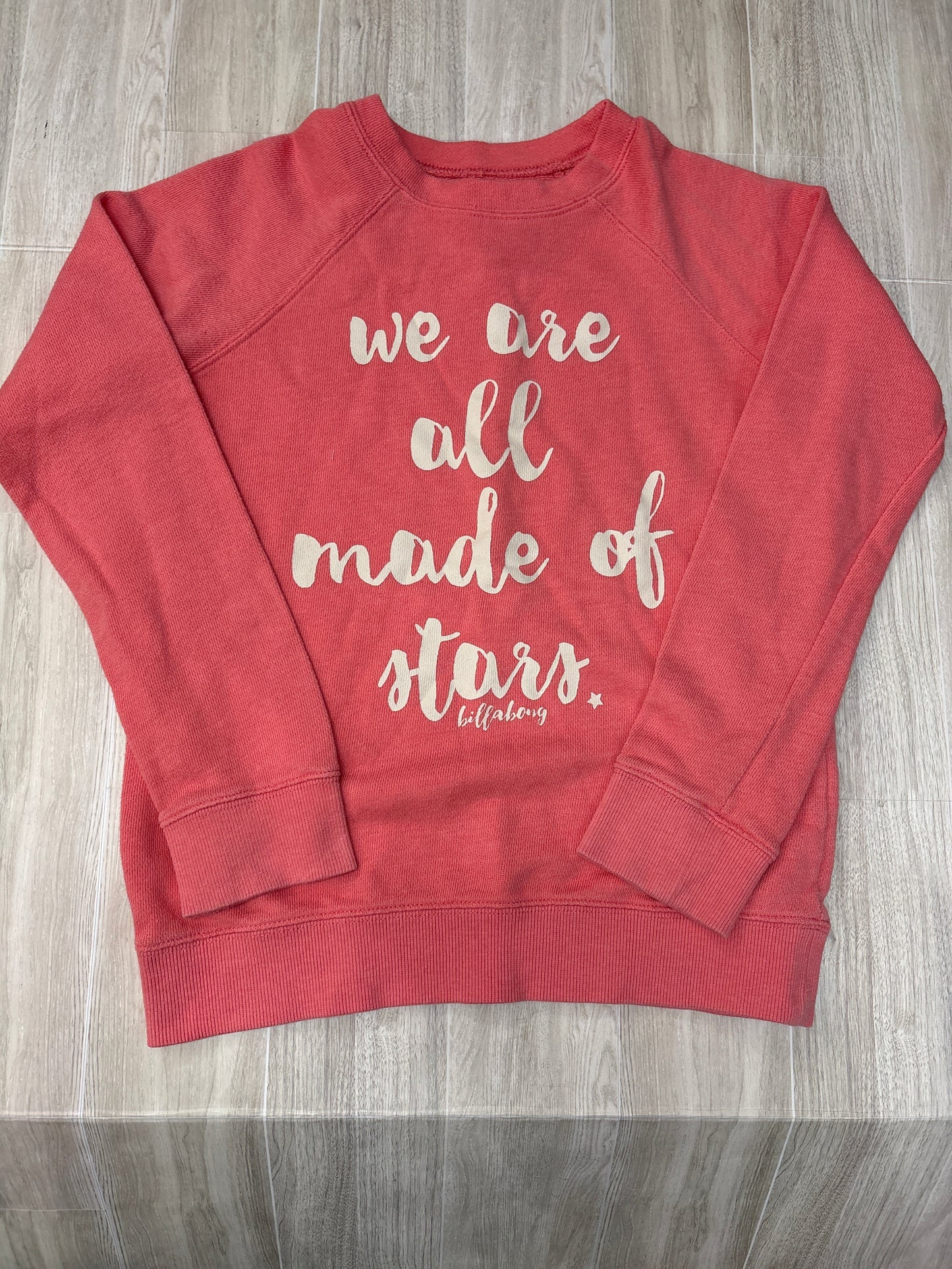 10/12 Salmon We Are All Made Of Stars Crewneck