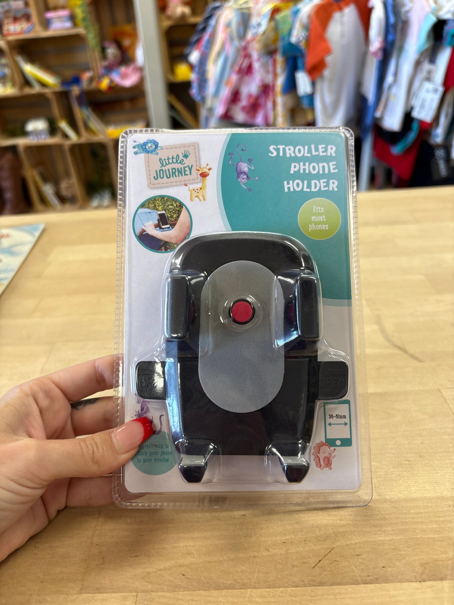 NWT Stroller Phone Holder