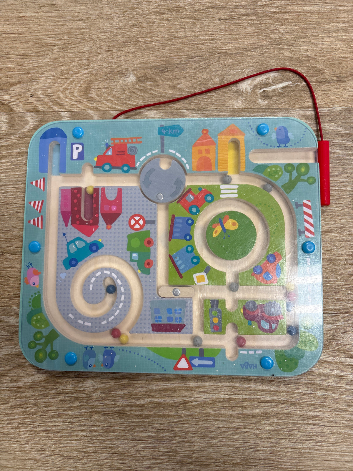 Toy - Magnetic Town Board