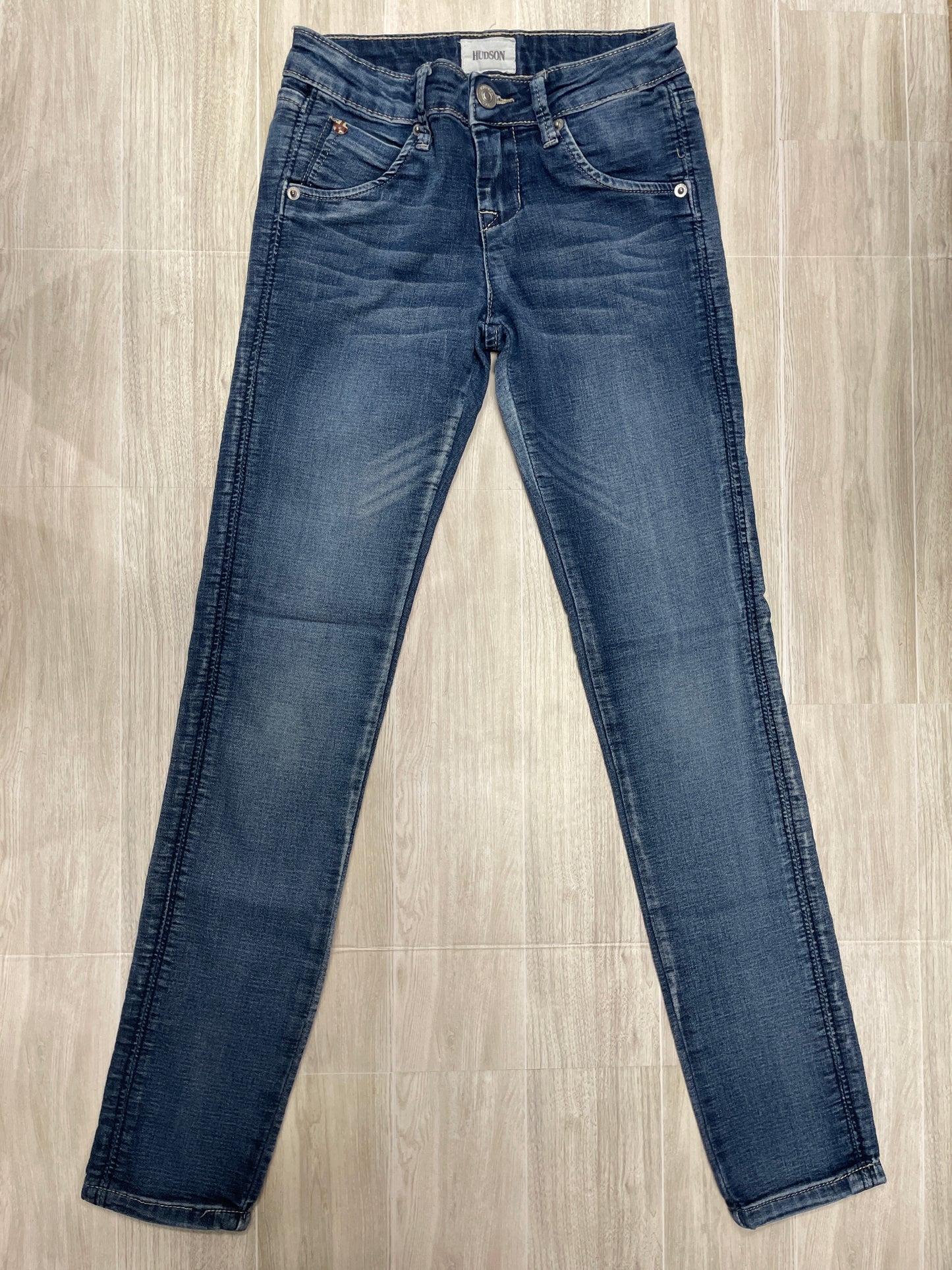 10 Hudson Dark Wash Skinny Denim