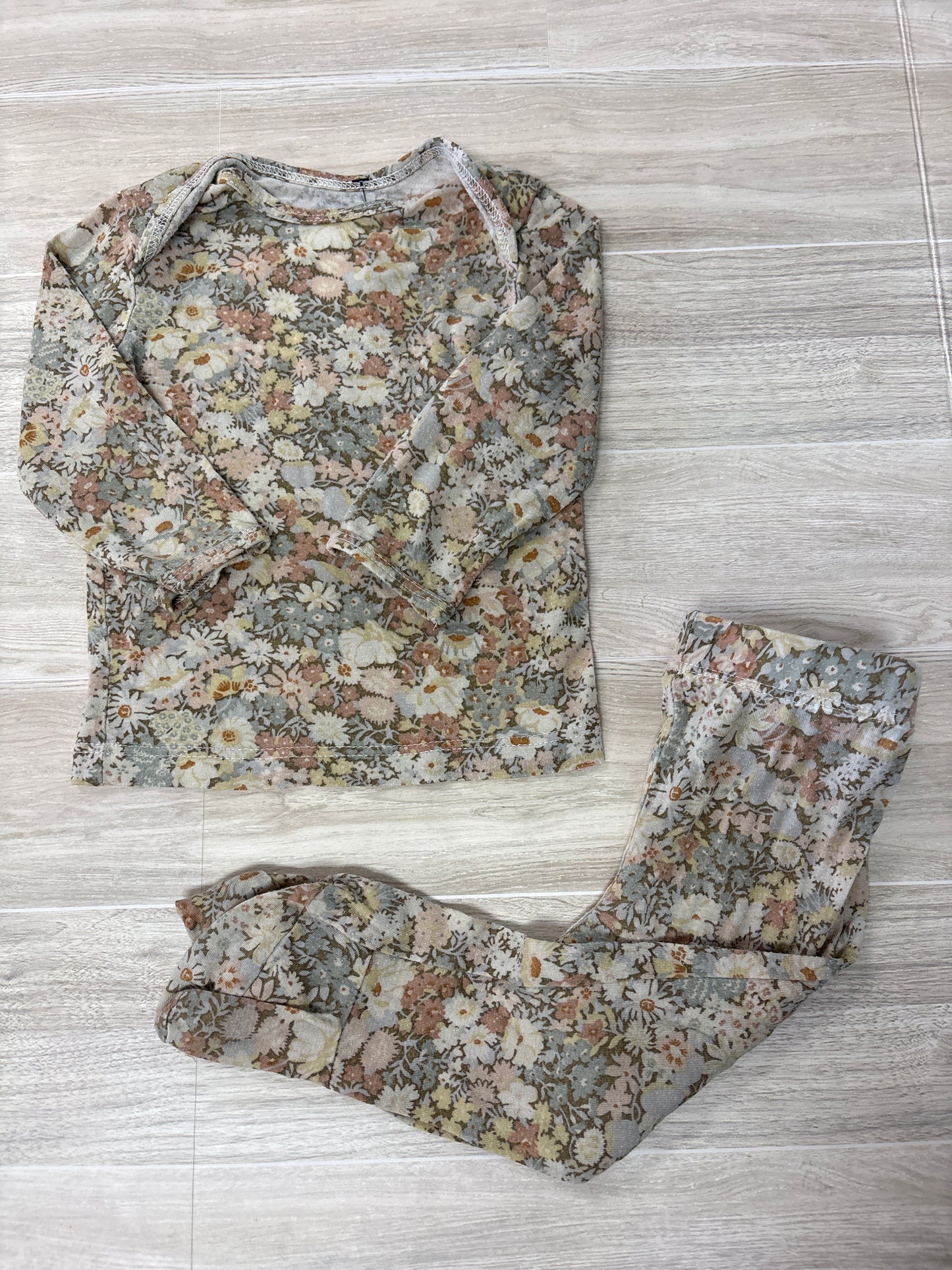 3-6m Solly Baby Fall Floral 2 Piece Set