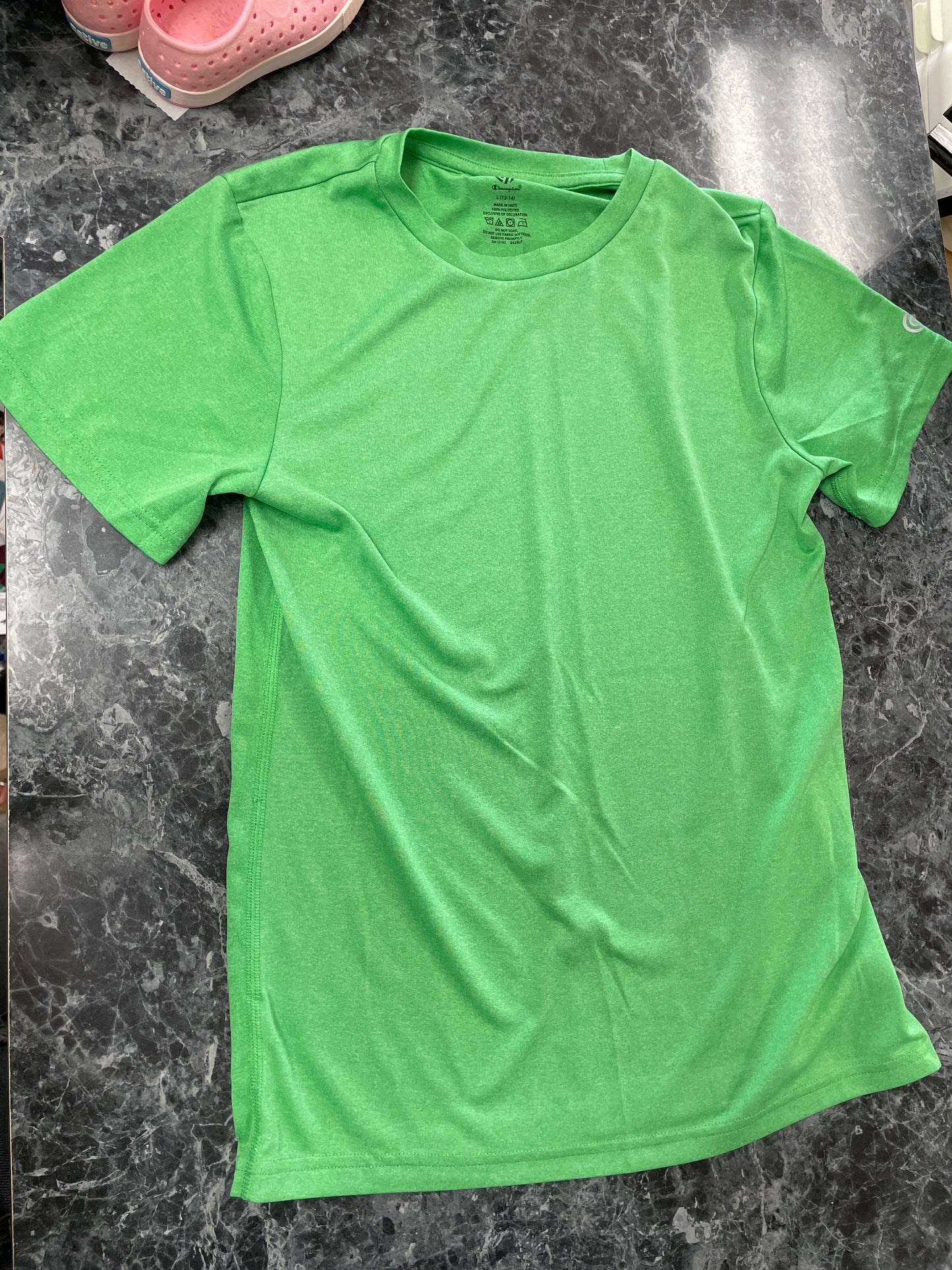 12/14 Champion Green Athletic Shirt