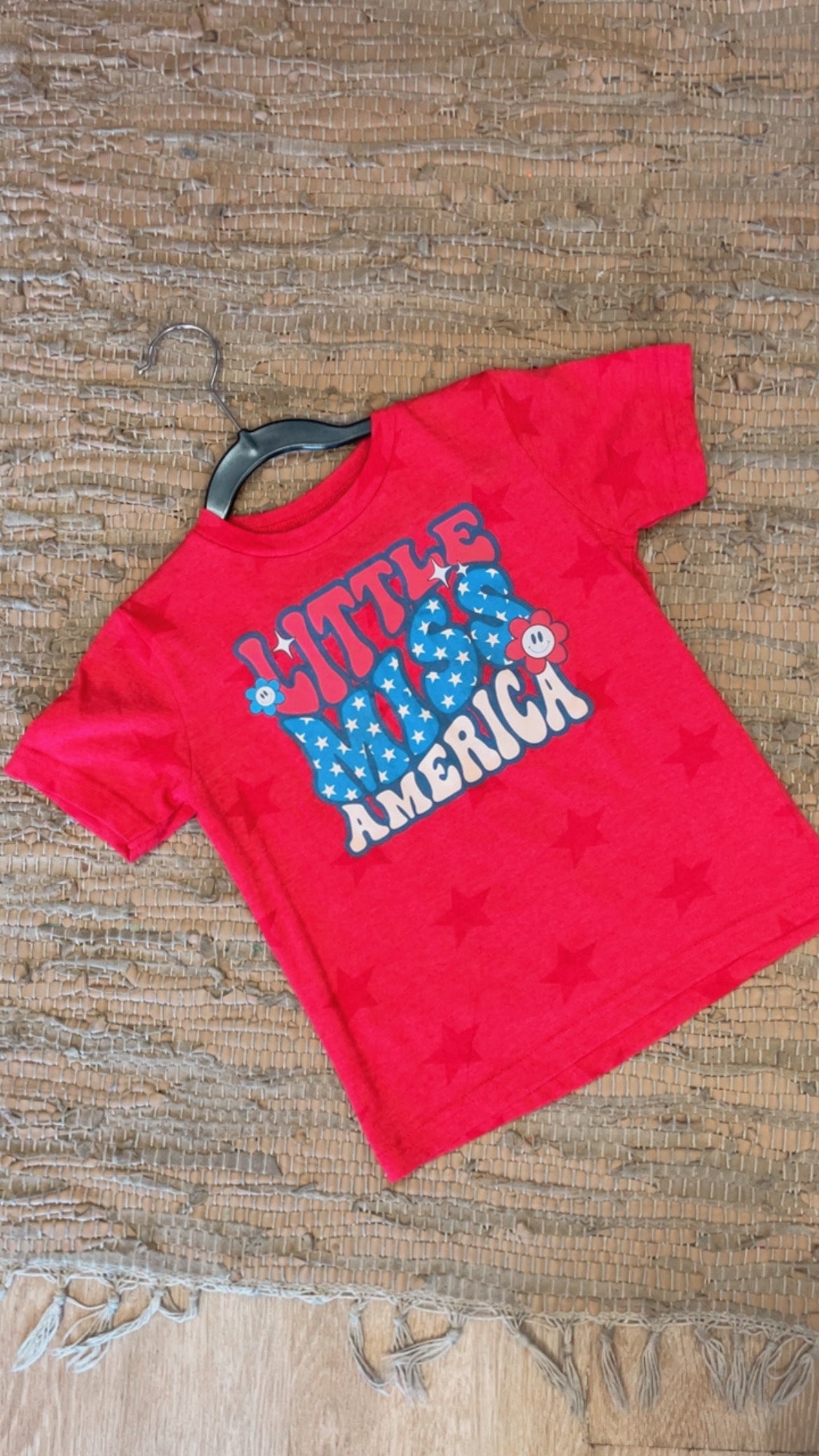 3T Little Miss America Graphic Tee