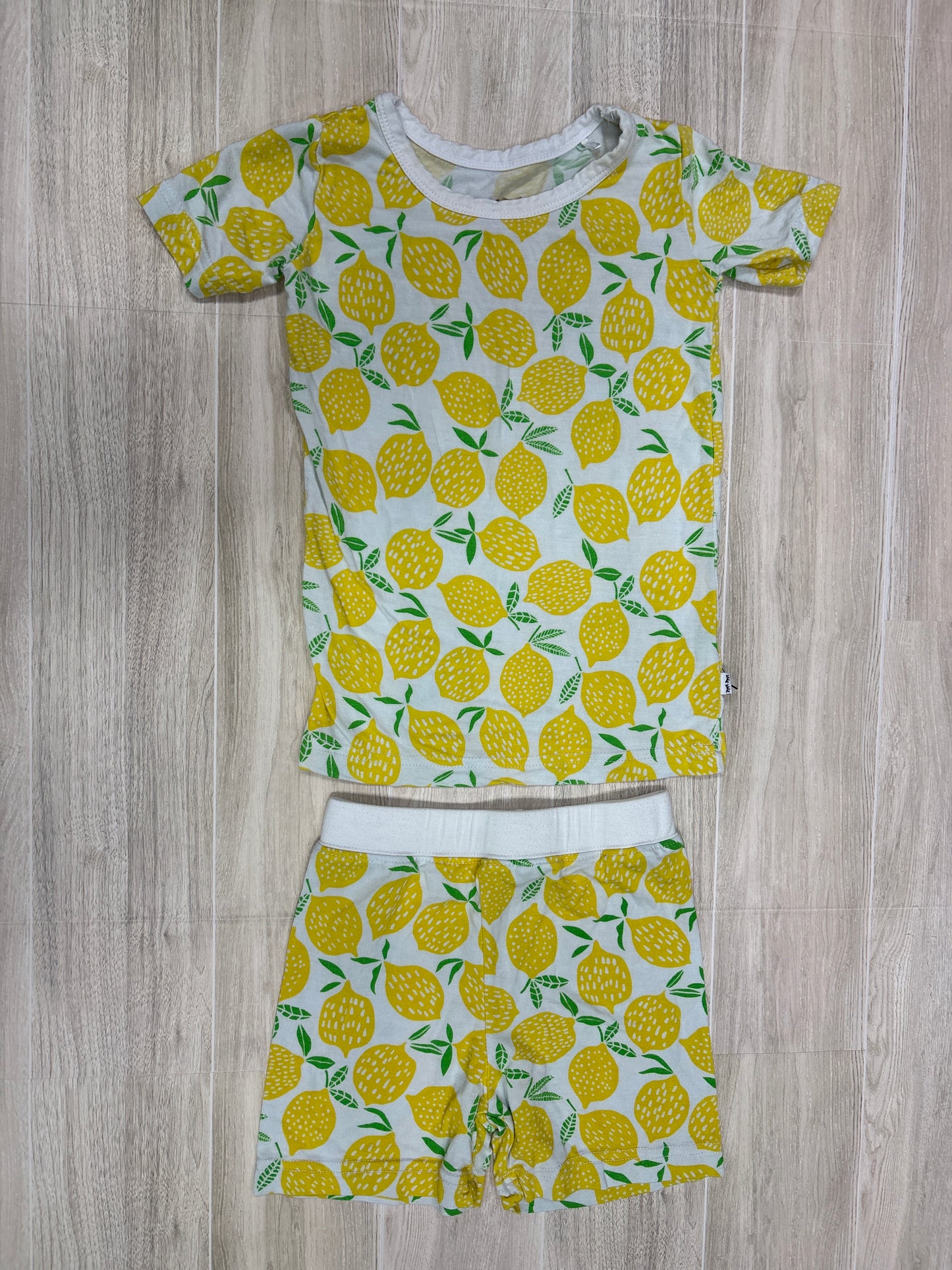 18-24m Little Sleepies Lemons 2 Piece Shortie Lounge Set