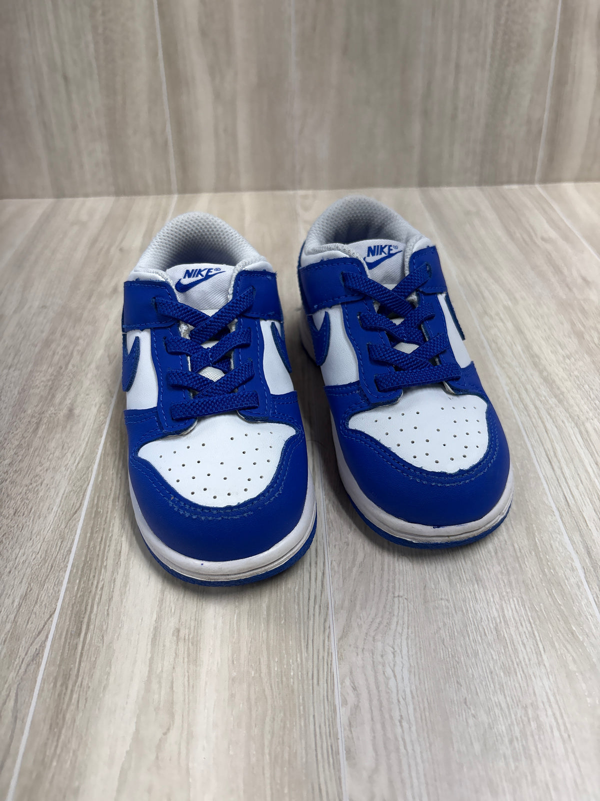 8c Nike Dunk Royal Blue/White Sneakers