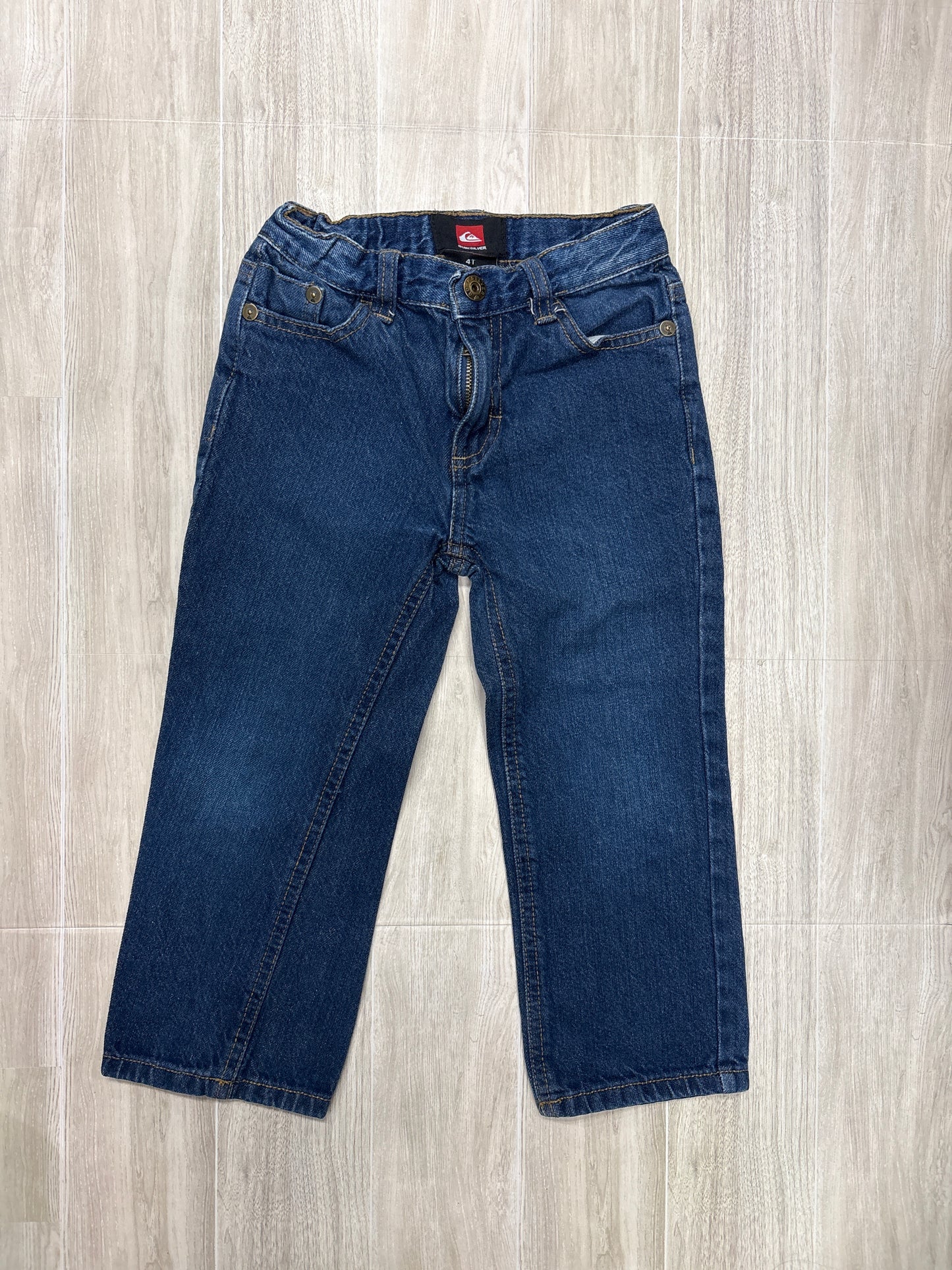 4T Medium Wash Quicksilver Straight Leg Denim