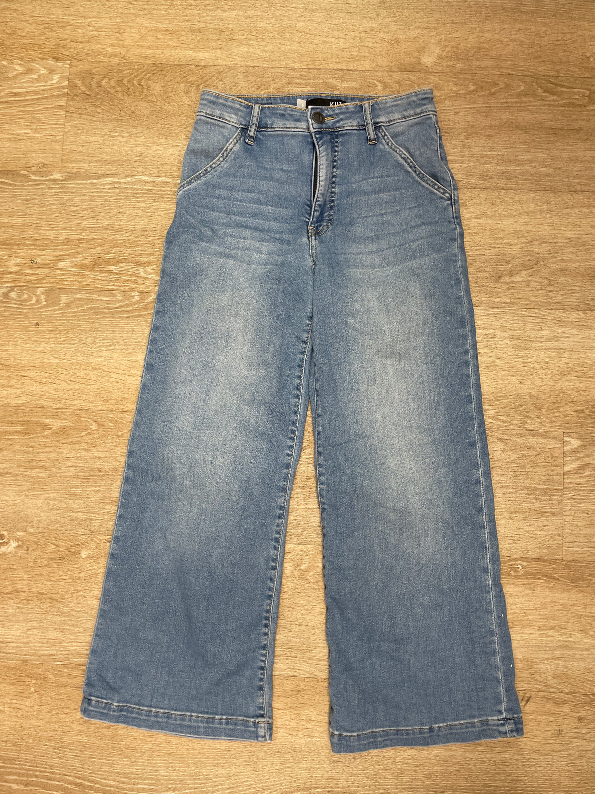 Womens 0 KUT Wide Leg Denim