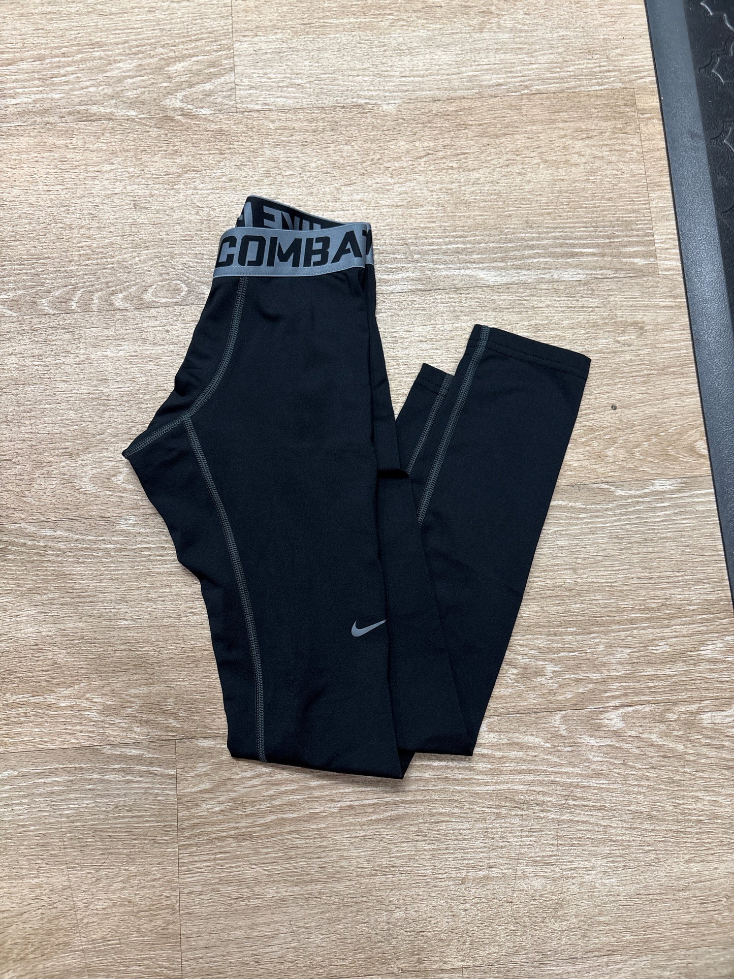 12 Nike Pro Combat Black Leggings