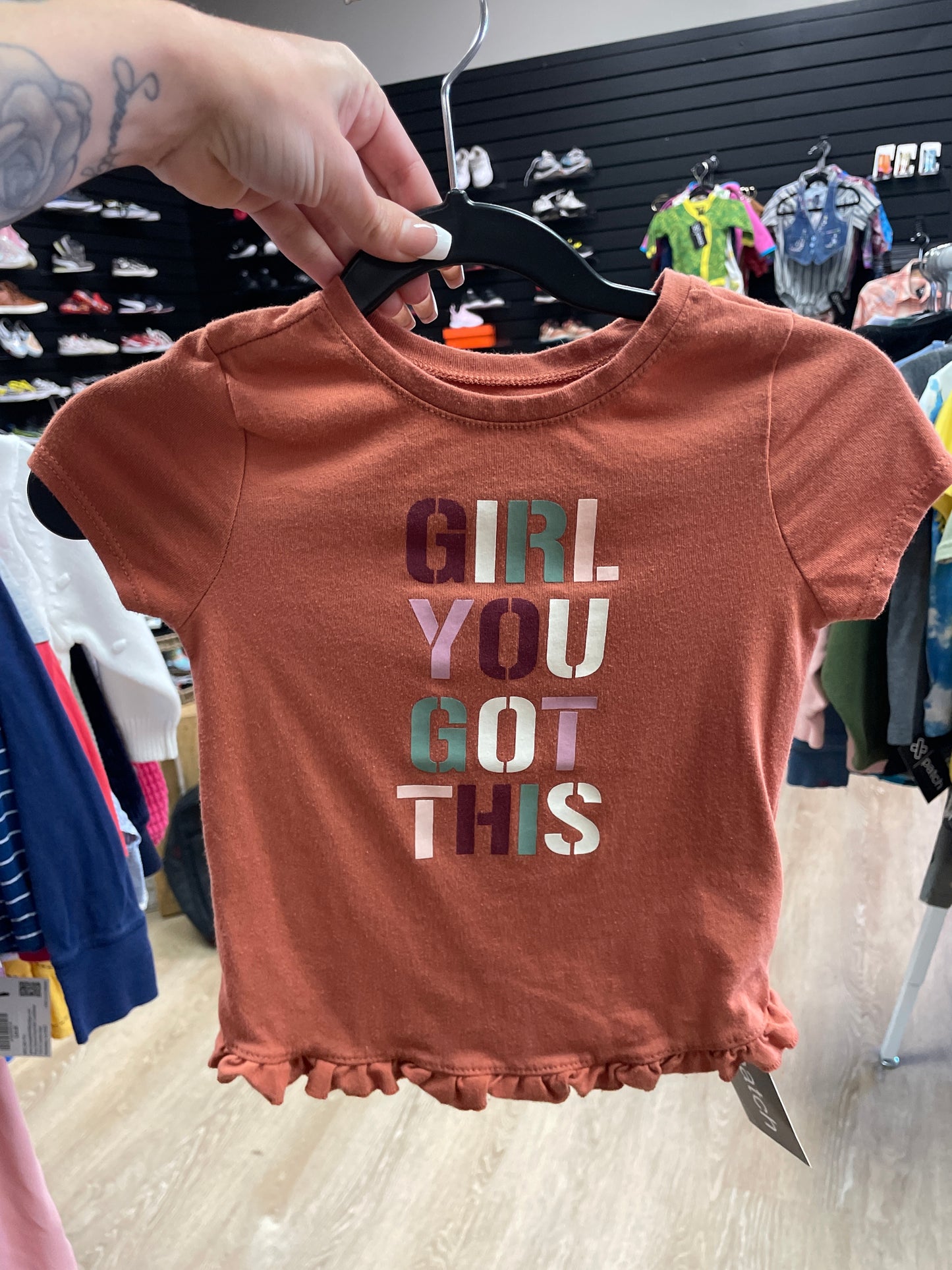 2T Girl You Got This Graphic Tee