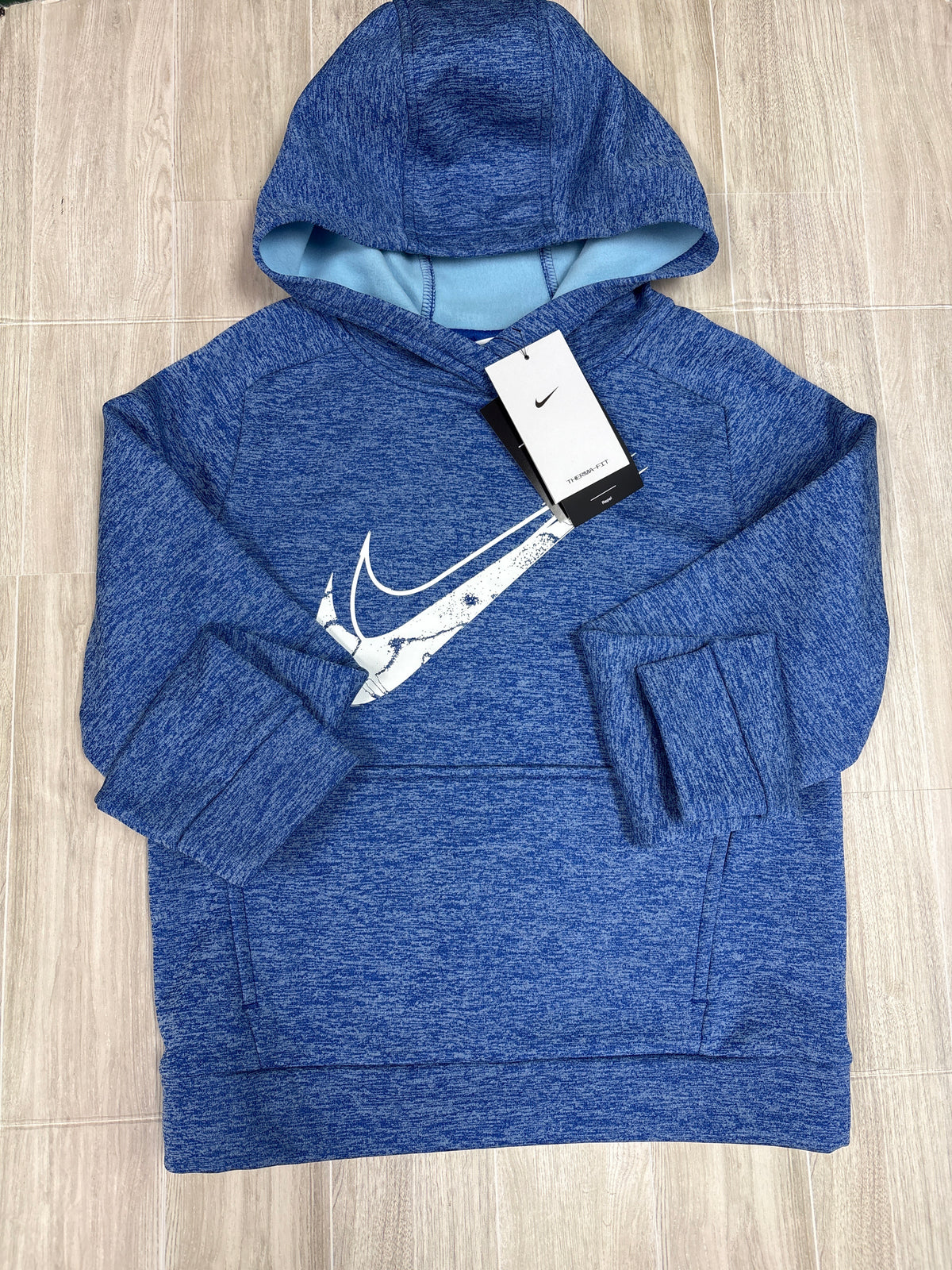 10/12 Heathered Blue Nike Hoodie