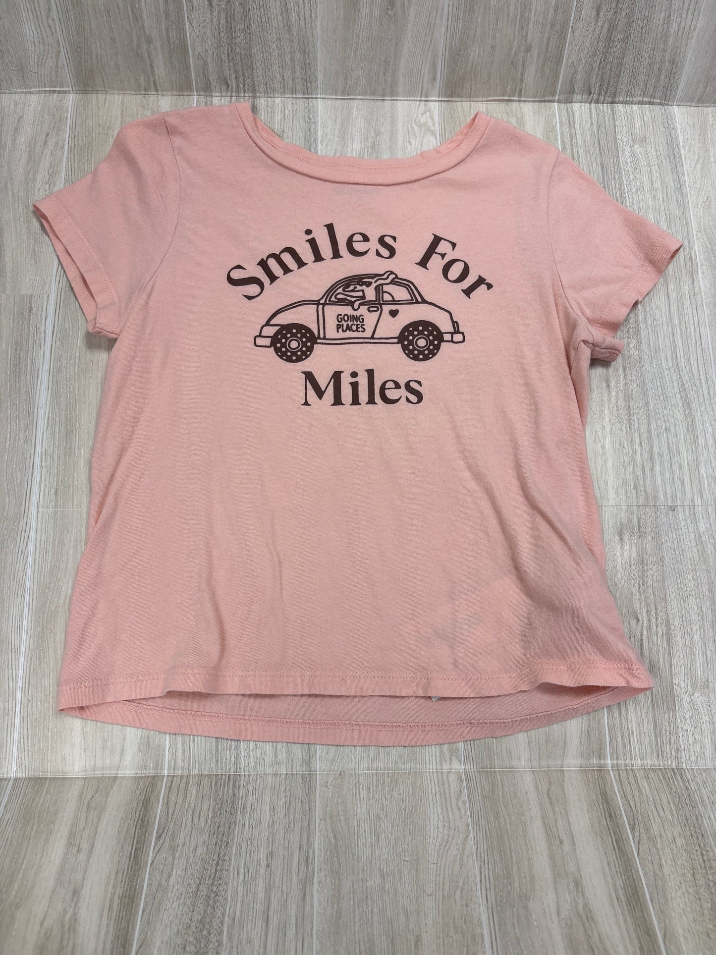 8 Pink Smiles For Miles Graphic Tee
