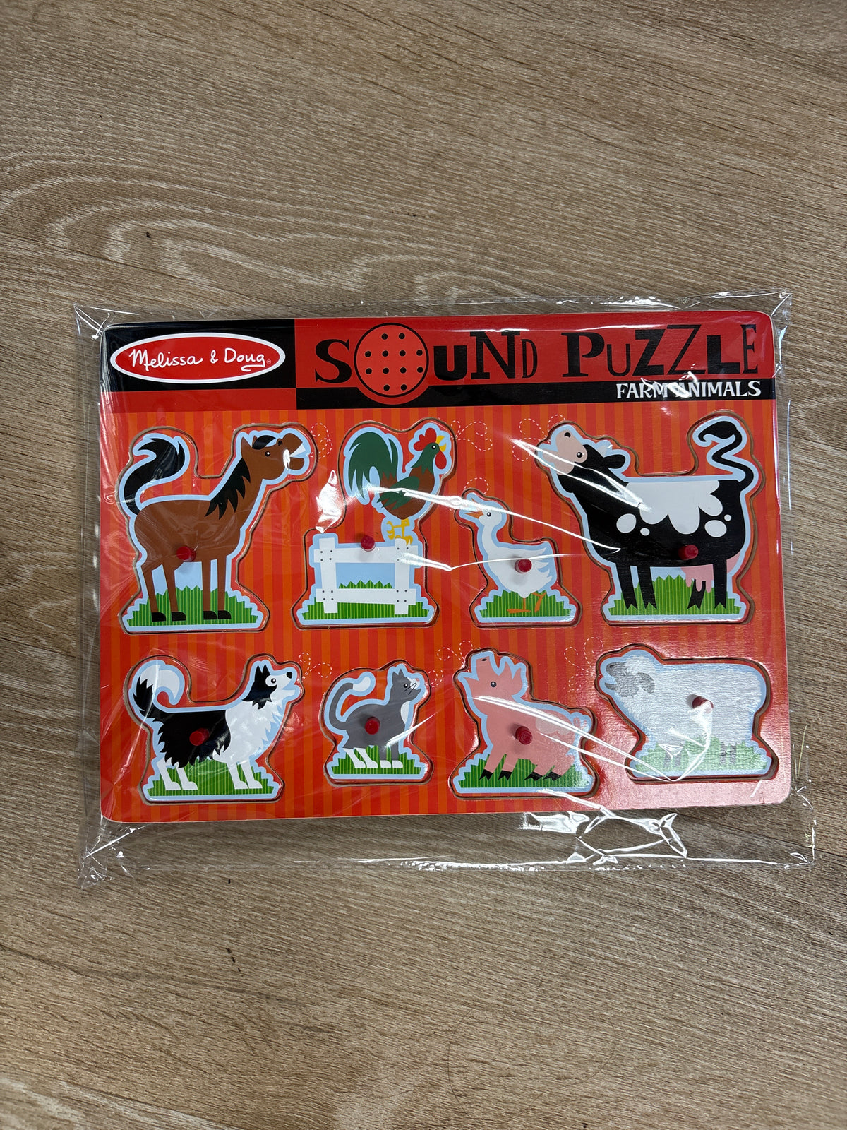 Toy - Melissa & Doug Farm Animals Sound Puzzle