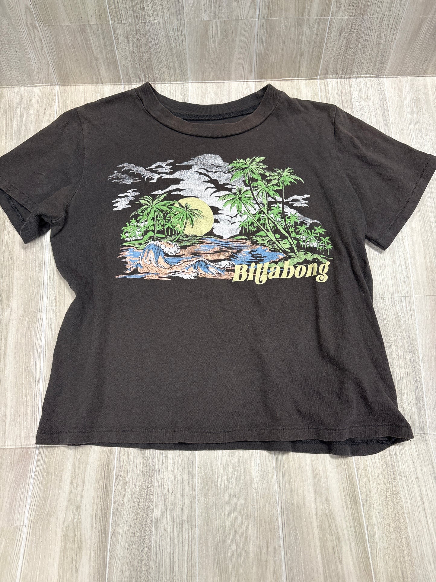 12 Charcoal Grey Billabong Beach Graphic Tee