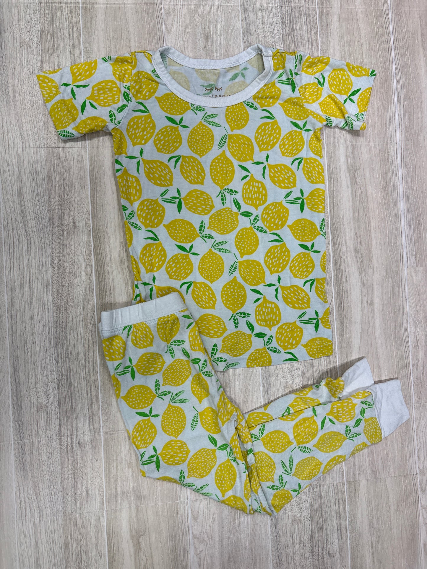 18-24m Little Sleepies Lemons 2 Piece Lounge Set