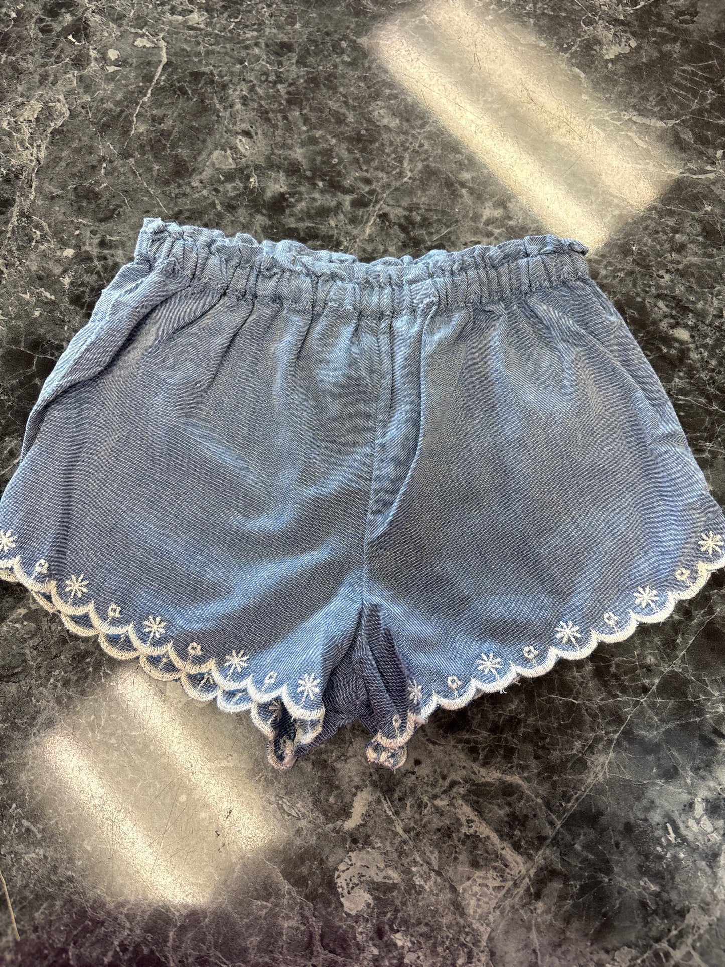 NWT 18-24m Soft Denim Detailed Shorts