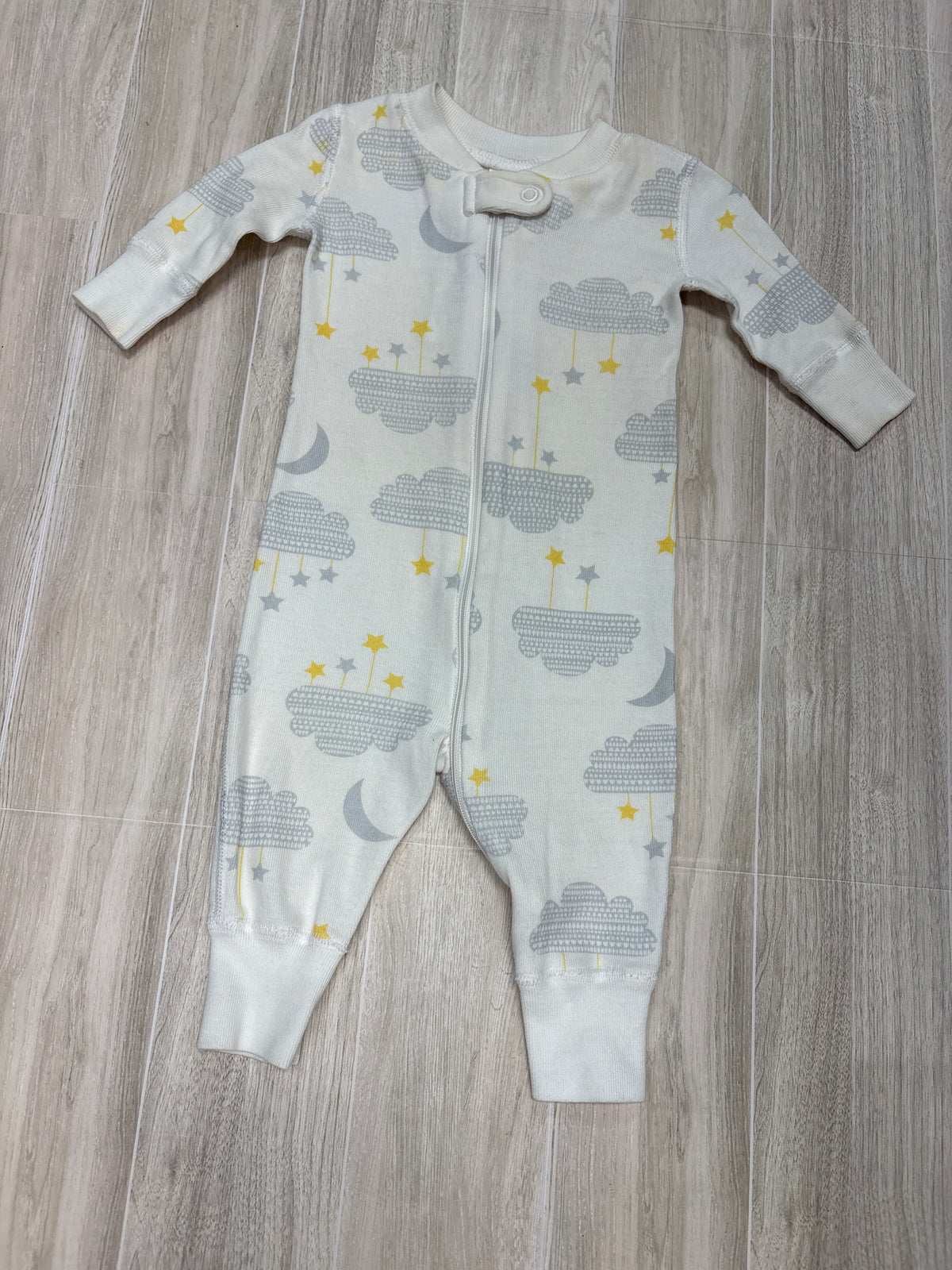 0-3m Hanna Andersson Cloud Romper