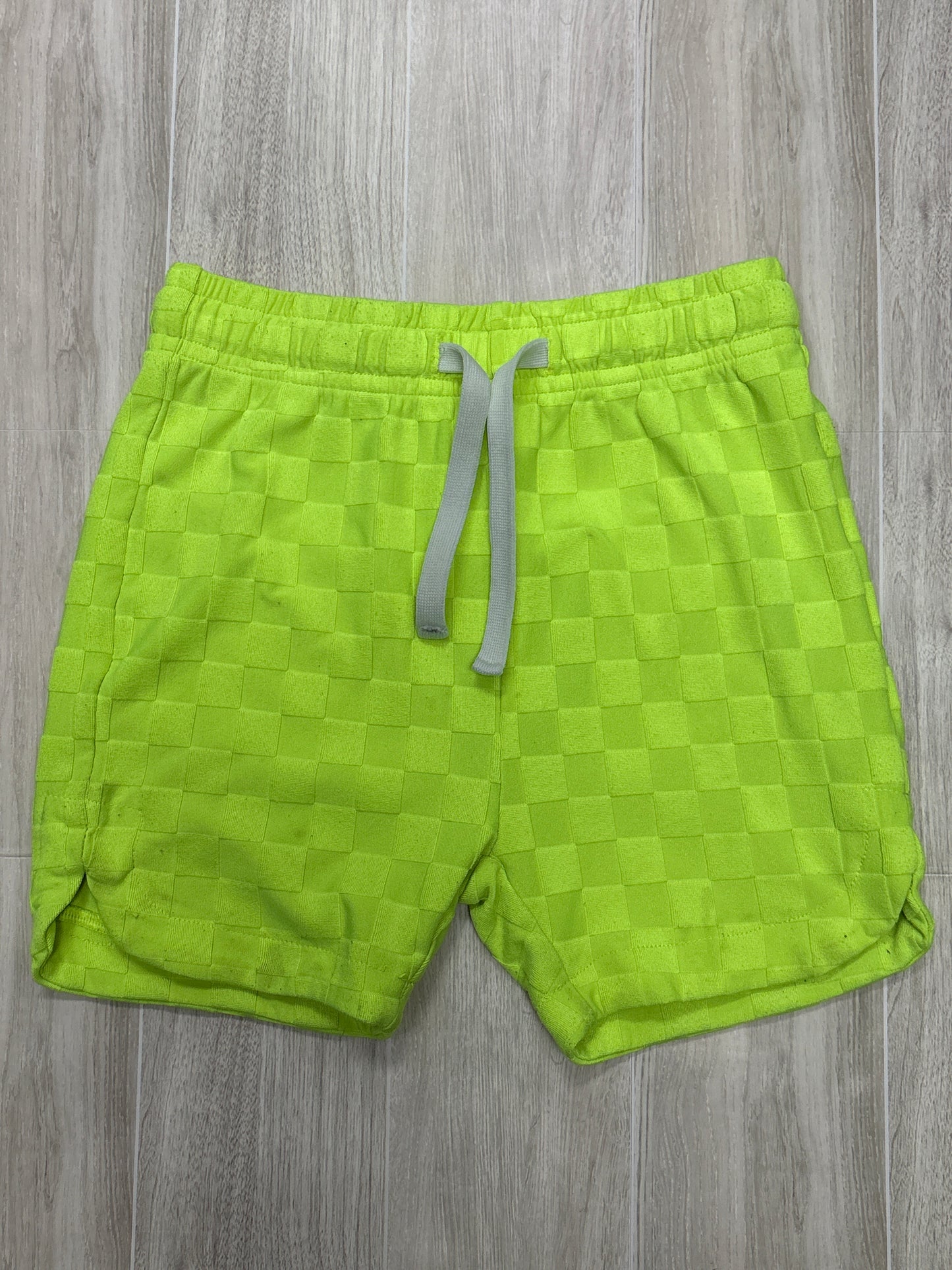 4/5T George Hats Neon Green Soft Shorts