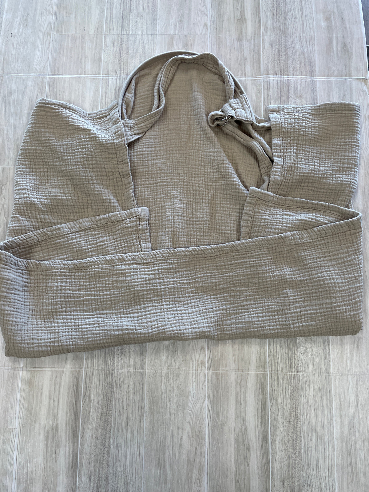 Tan Gauze Nursing Cover