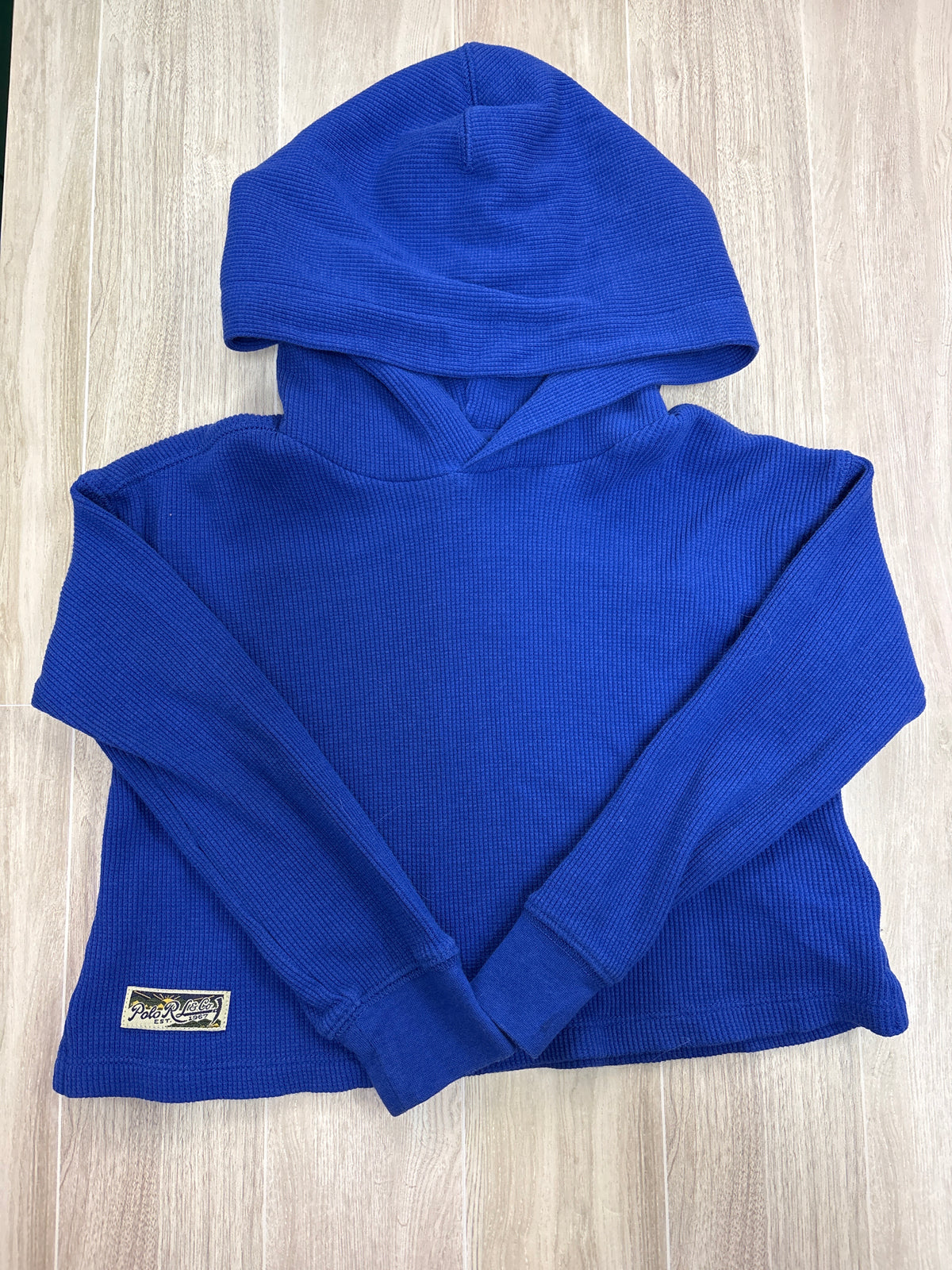 5T Ralph Lauren Royal Blue Waffle Knit 2 Piece Set