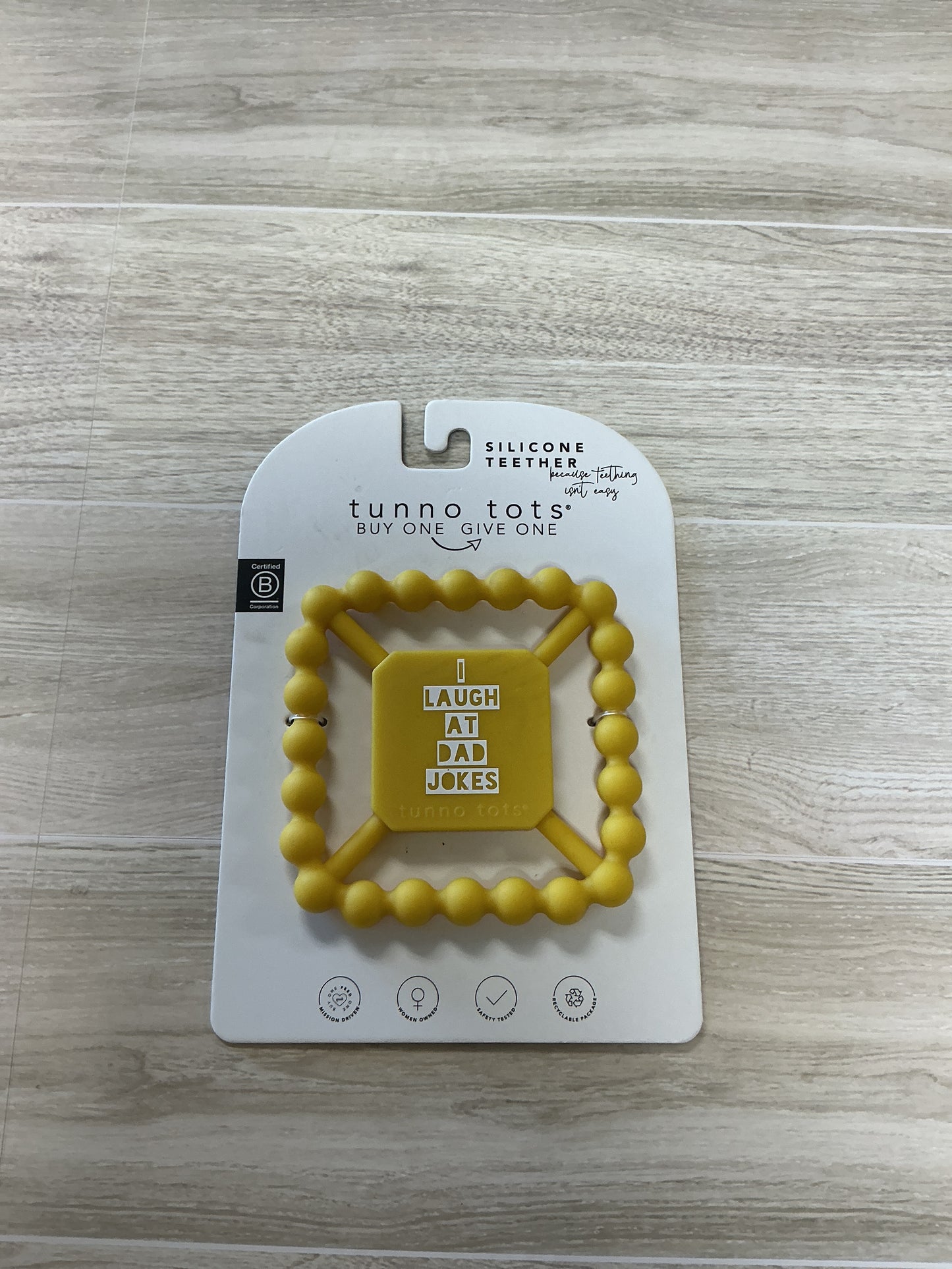 NWT Yellow Teether