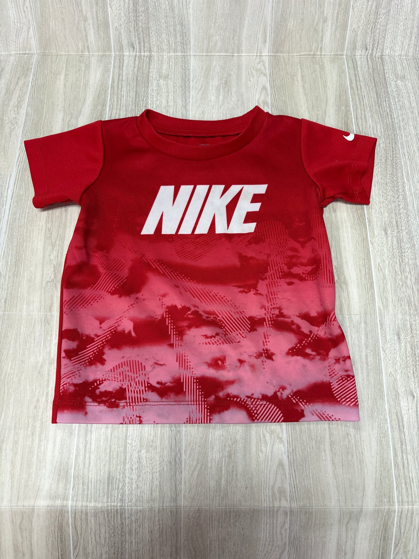 18m Nike Red Ombre Athletic Shirt