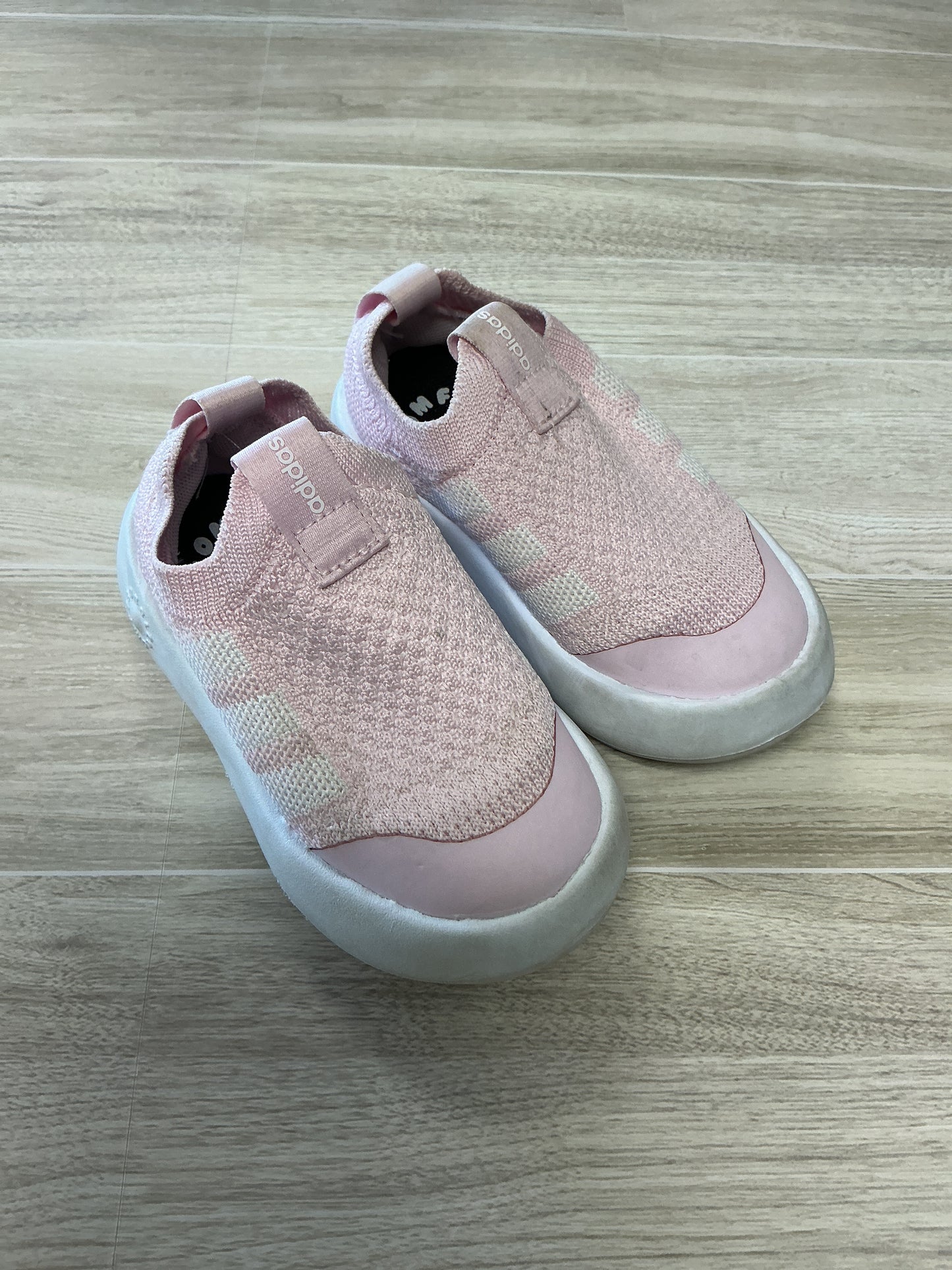 8k Adidas Light Pink Slip On Shoe