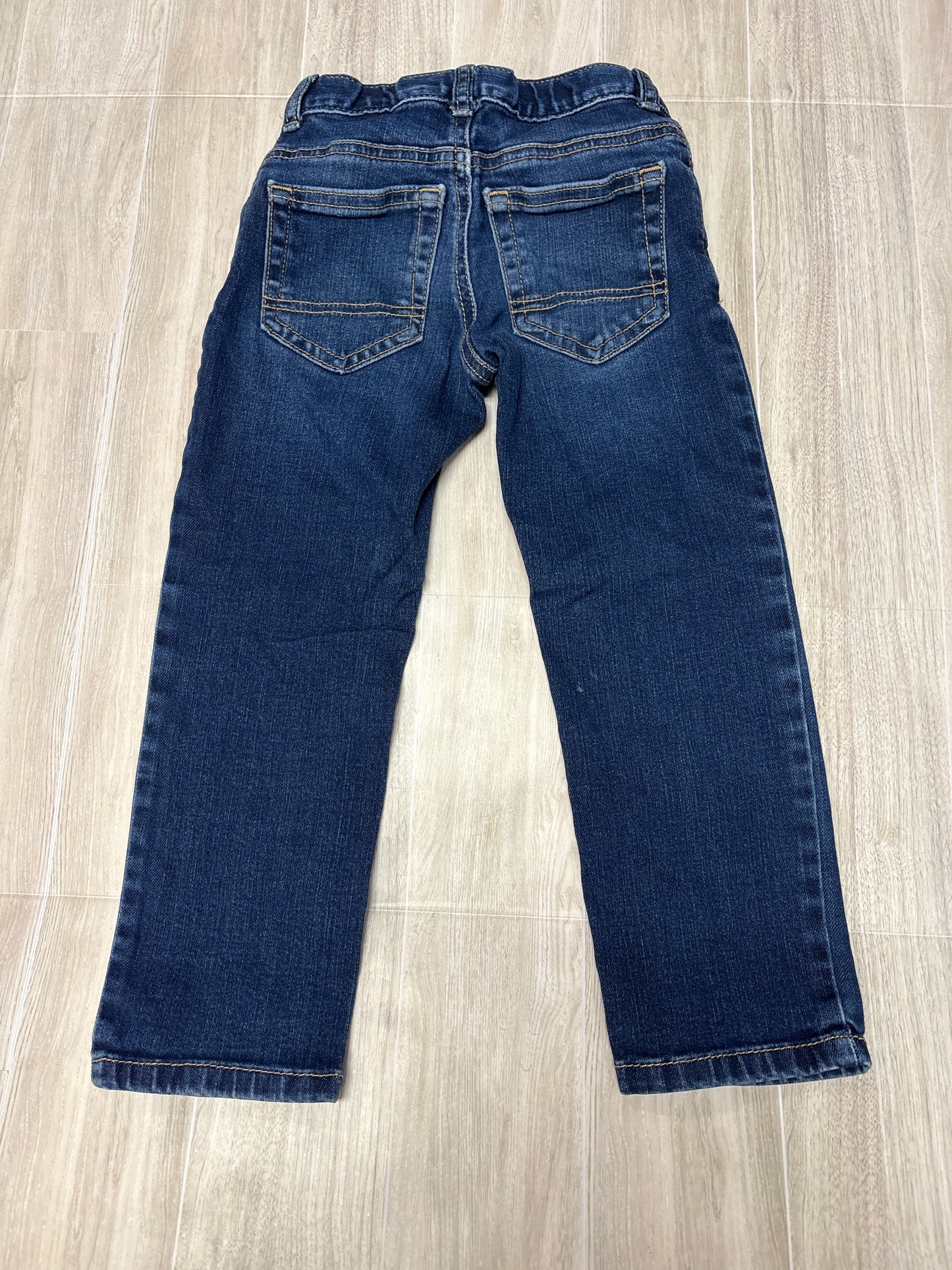 4T Dark Wash Straight Leg Denim
