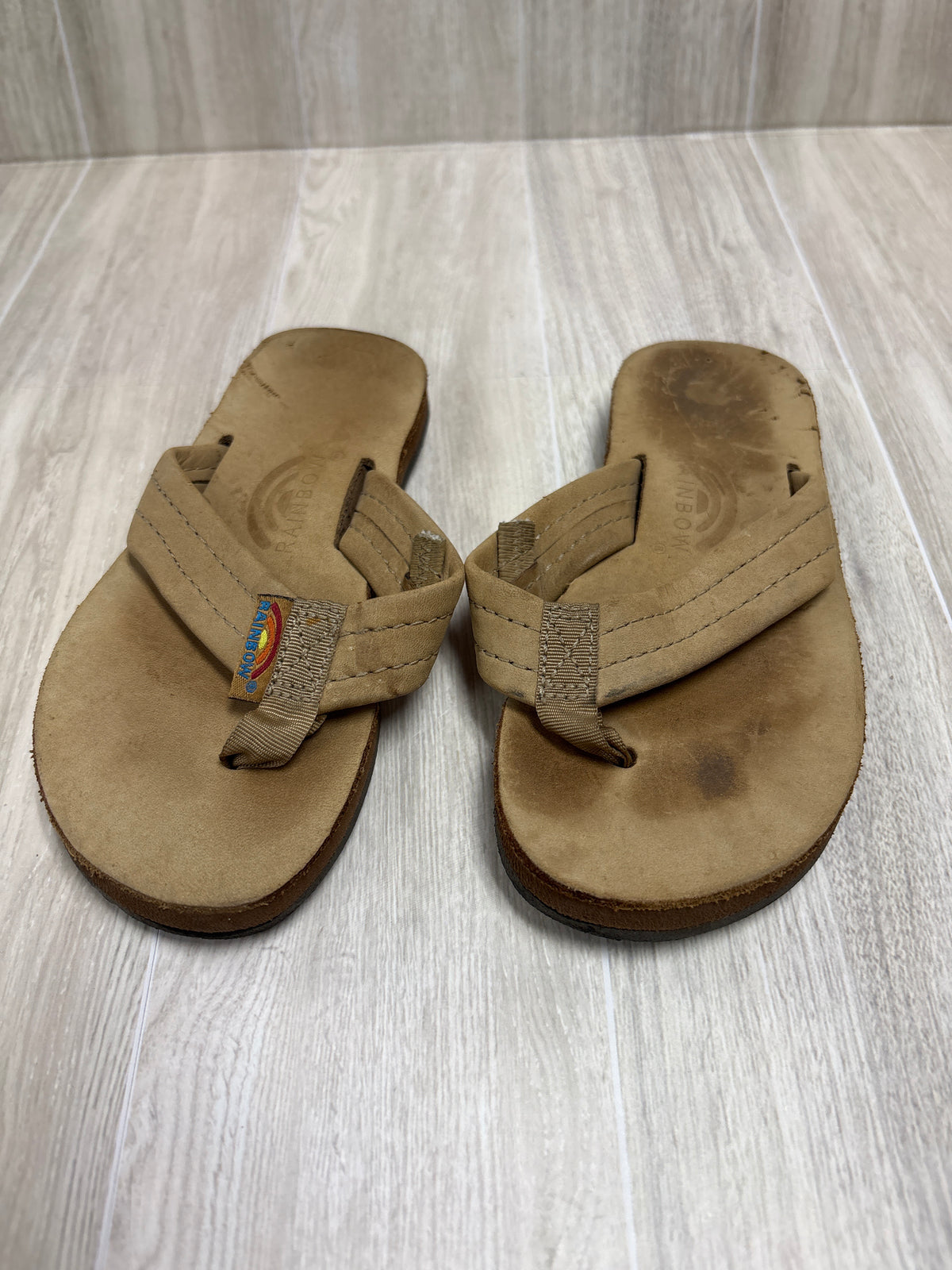 9c Tan Rainbow Sandals - Blemish