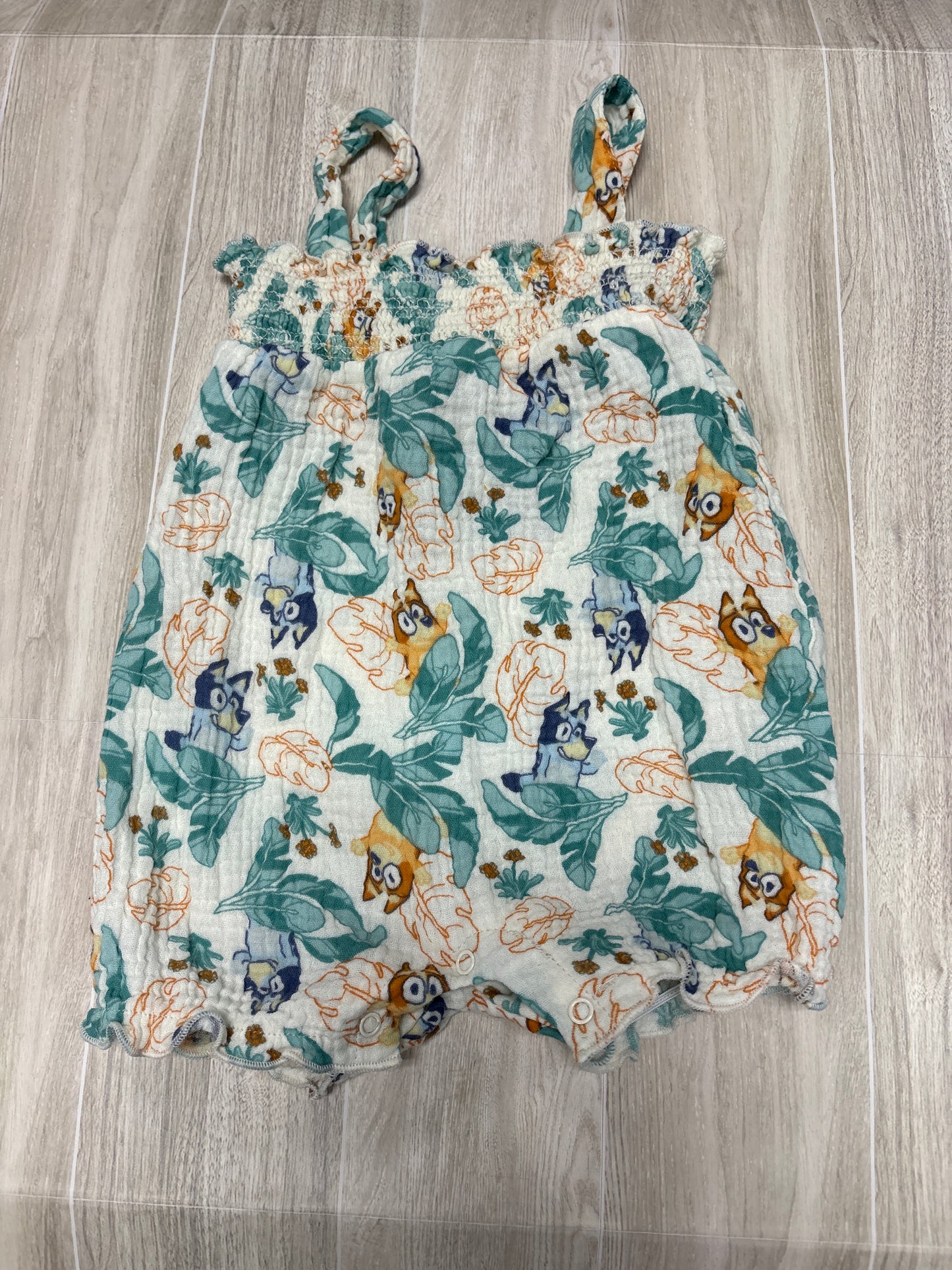 6-9m Bluey Gauze Jumpsuit