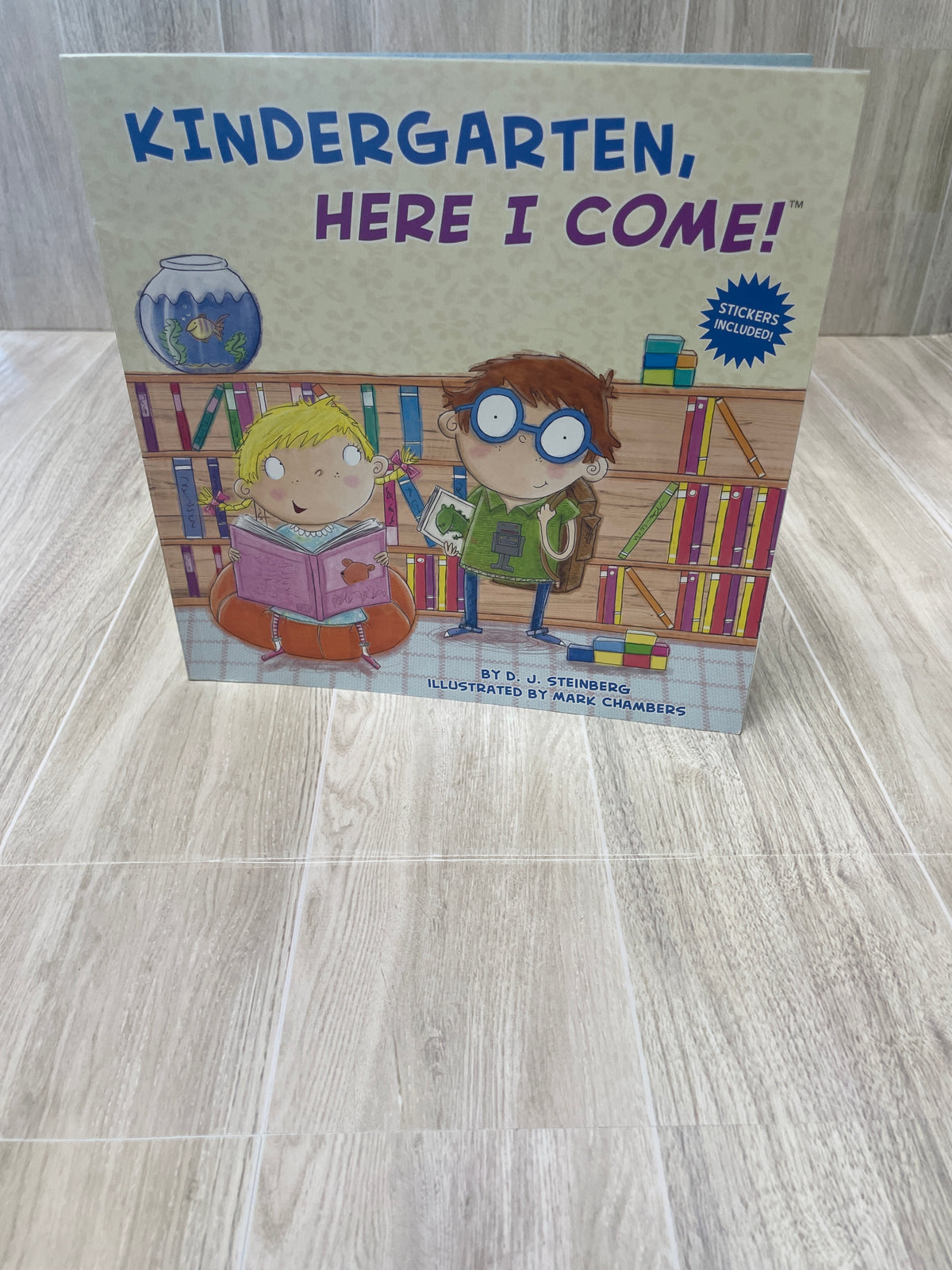 Book - Kindergarten, Here I Come! (Sticker Book)