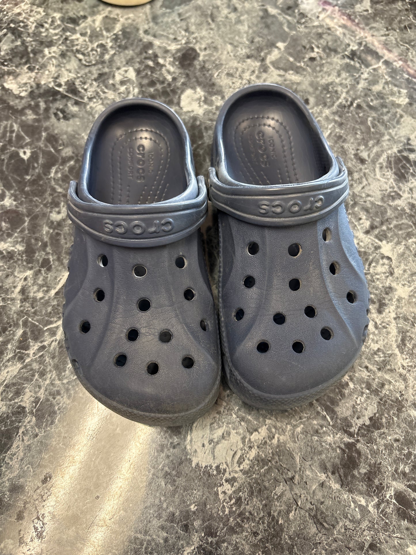 13c Navy Blue Crocs