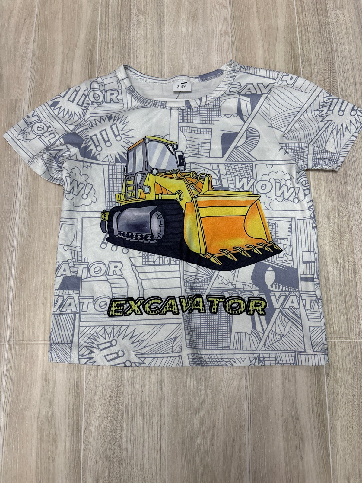 3/4T Excavator Graphic Tee