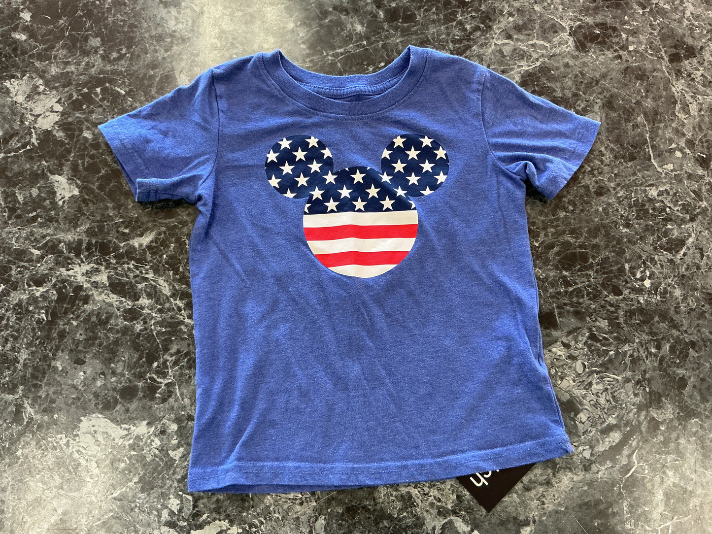 4T RWB Mickey Mouse Graphic Tee