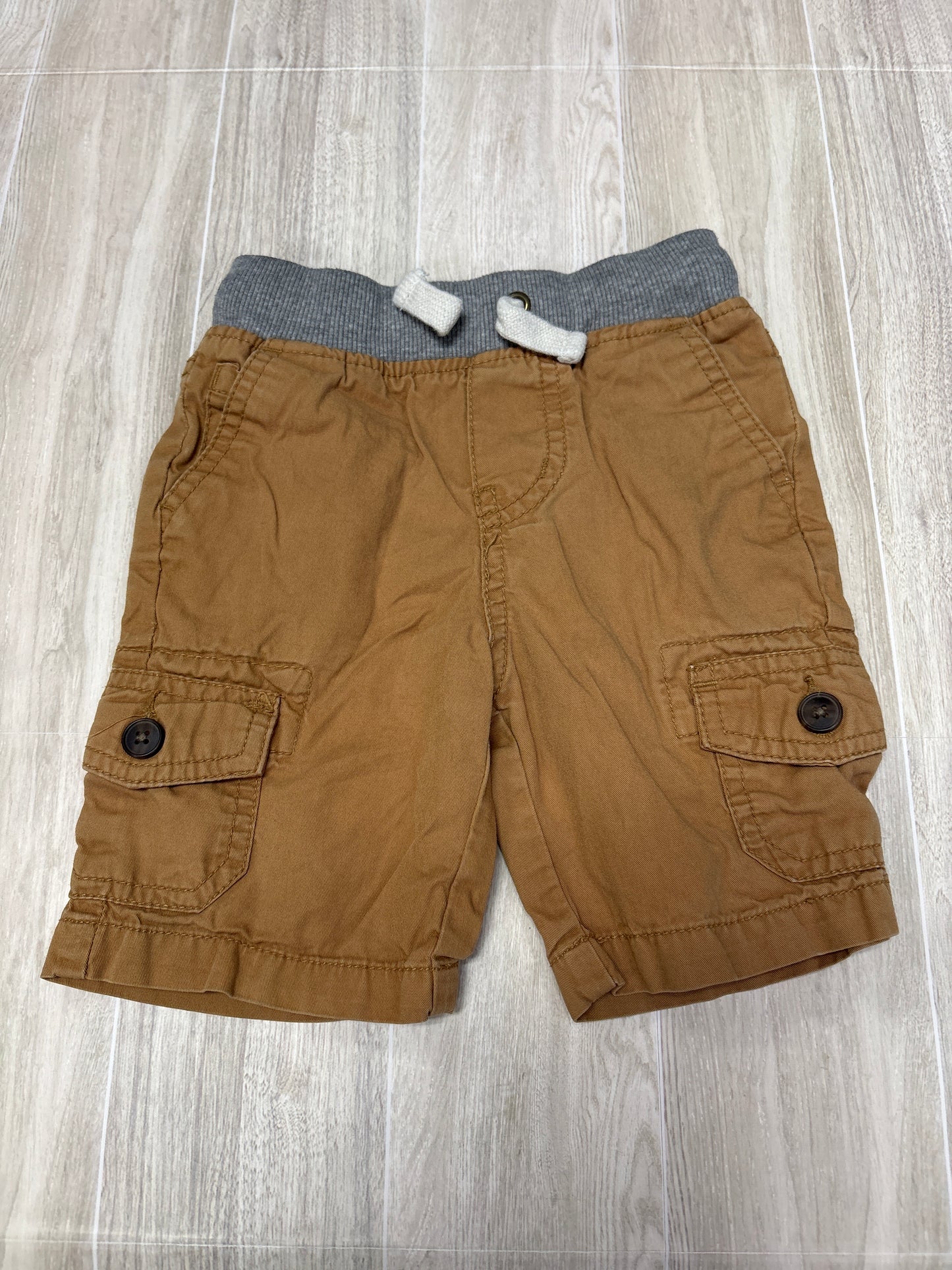 18m Camel Cargo Pull On Shorts