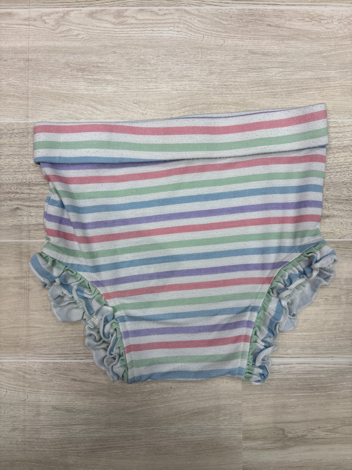 18-24m Pastel Striped Ruffle Bloomers
