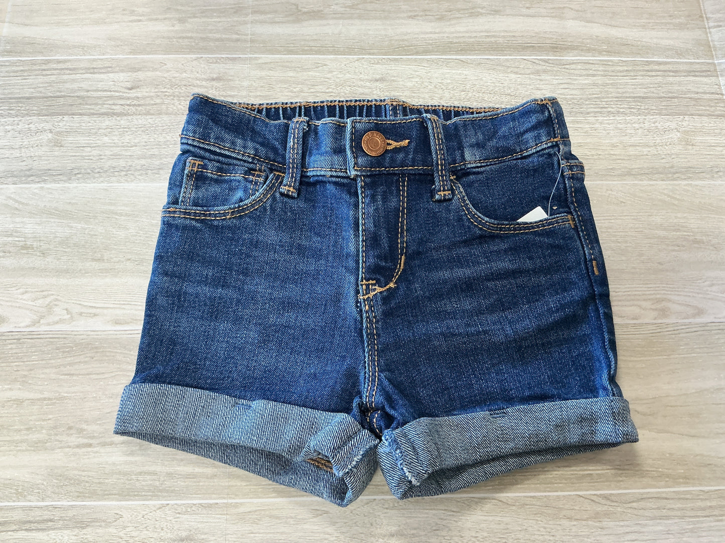 NWT 2T Denim Short - Dark Wash