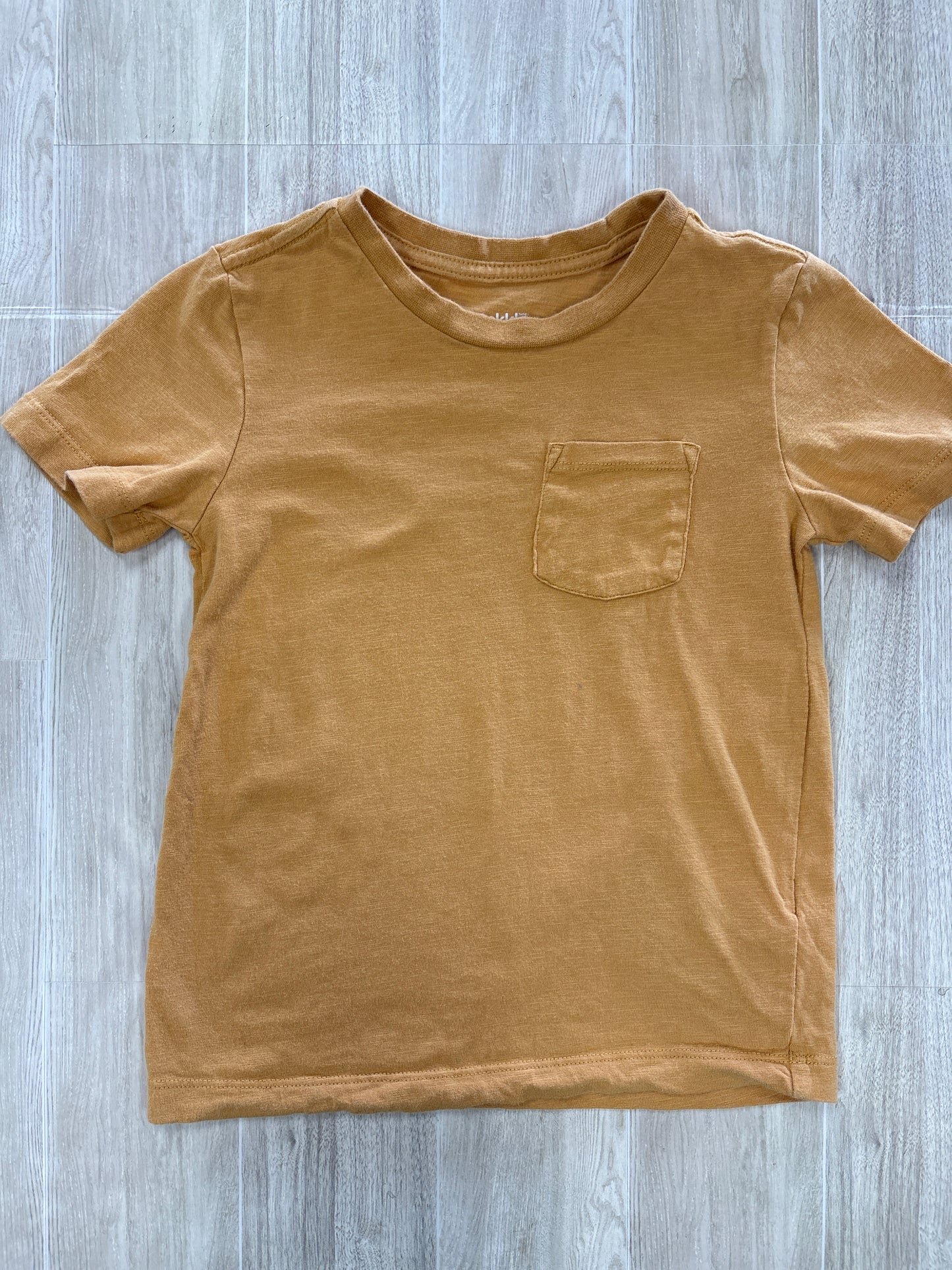 5T Mustard Basic Tee