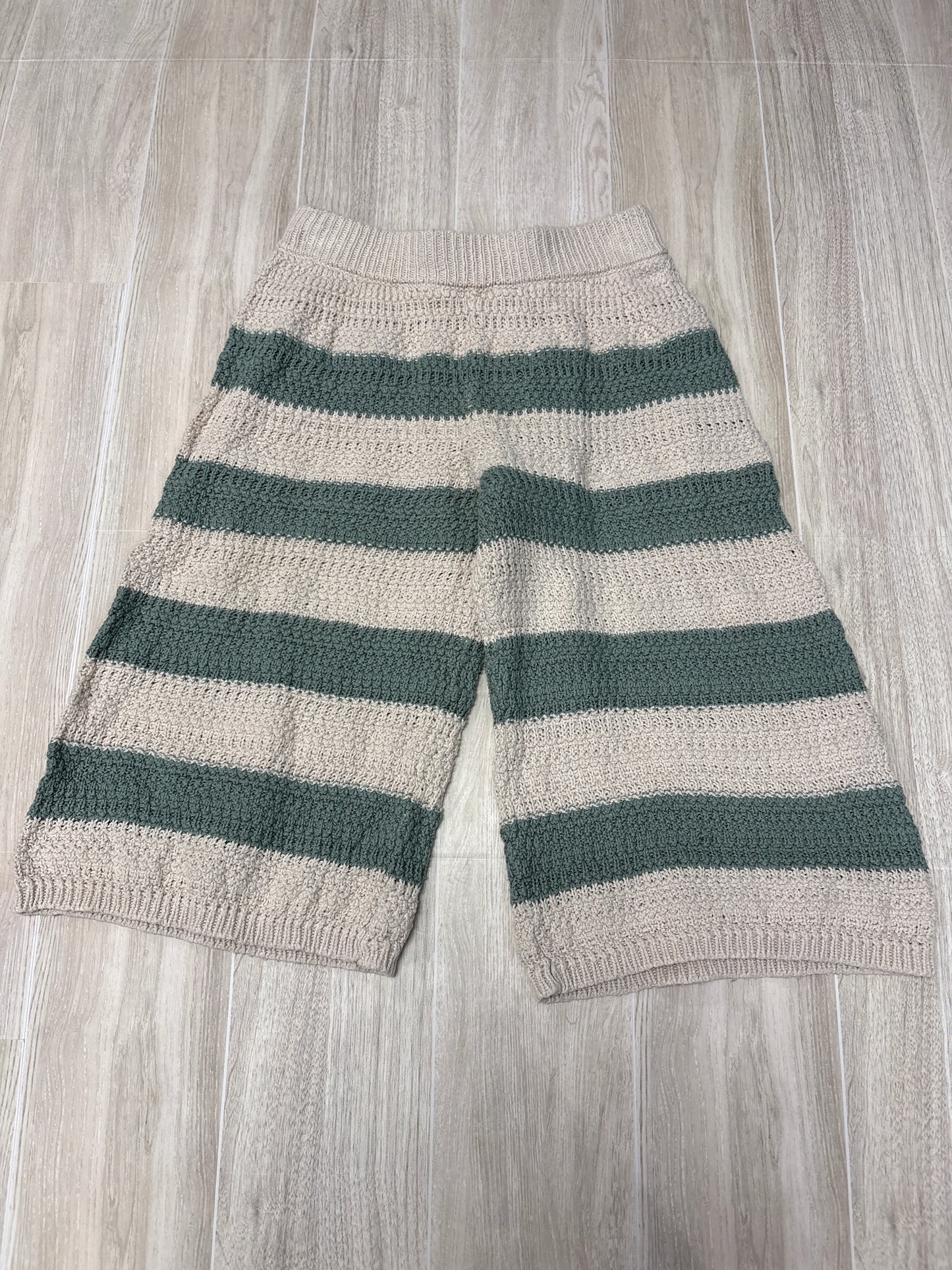 2T Knit Striped Wide Leg Pants