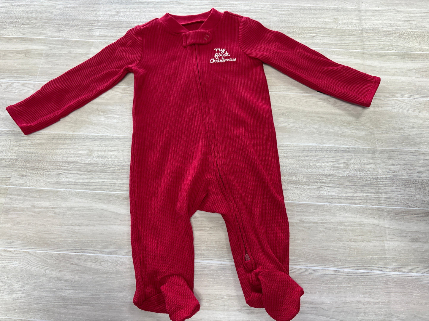 3m My First Christmas Red Pajama