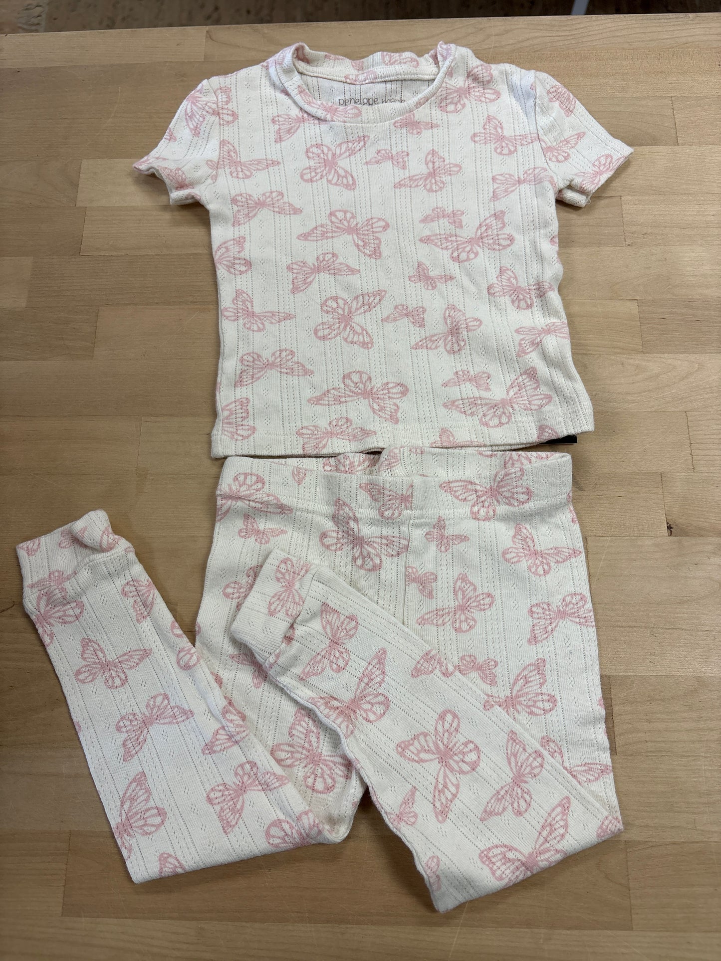 2T Eyelet Butterfly Lounge Set