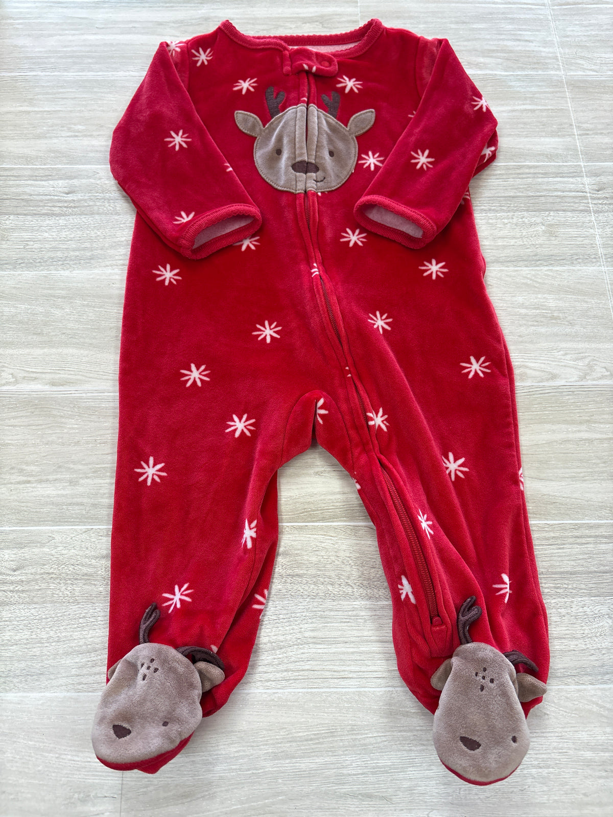 6m Red Rudolph Pajama
