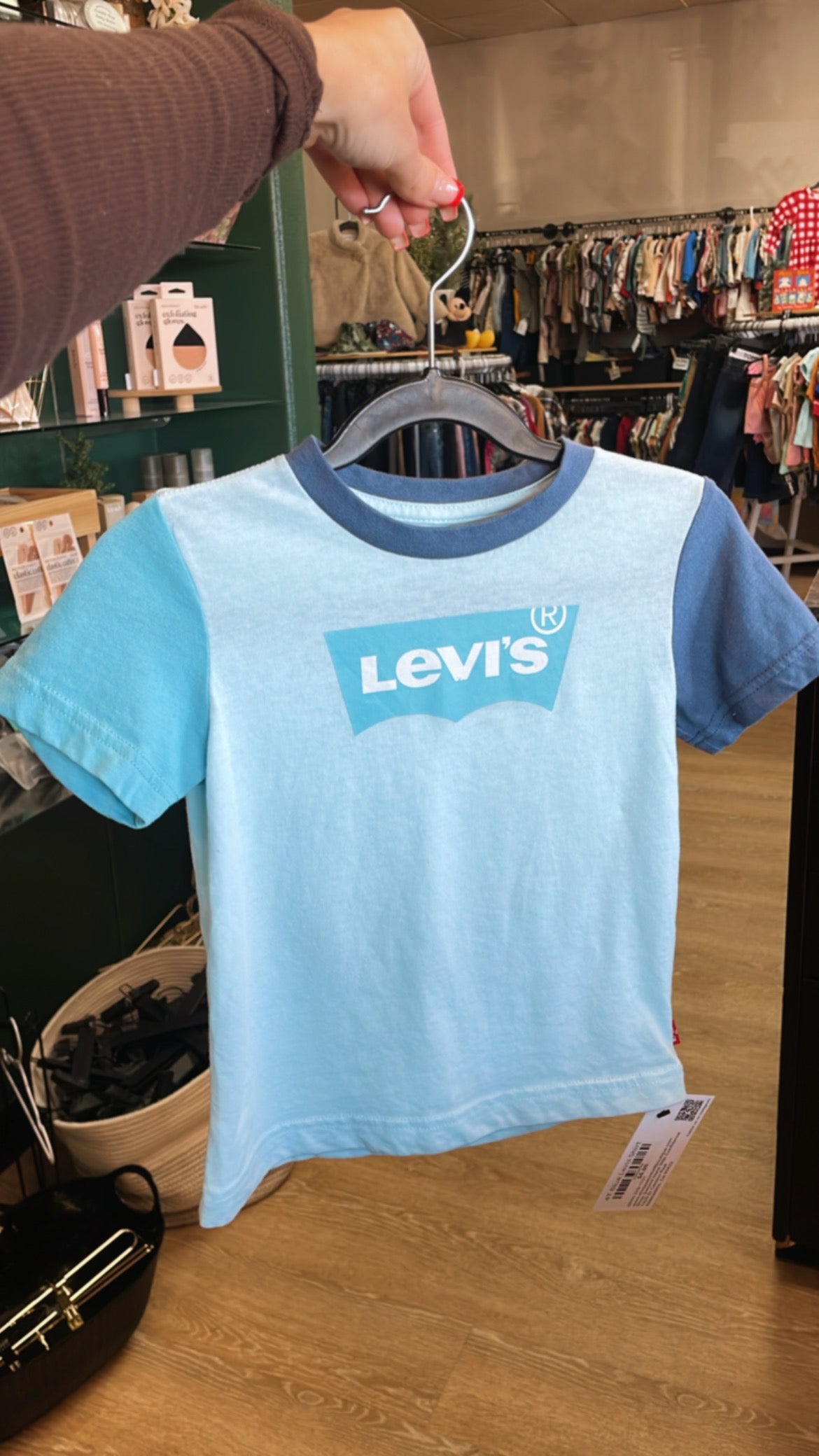 4T Blue Levis Shirt