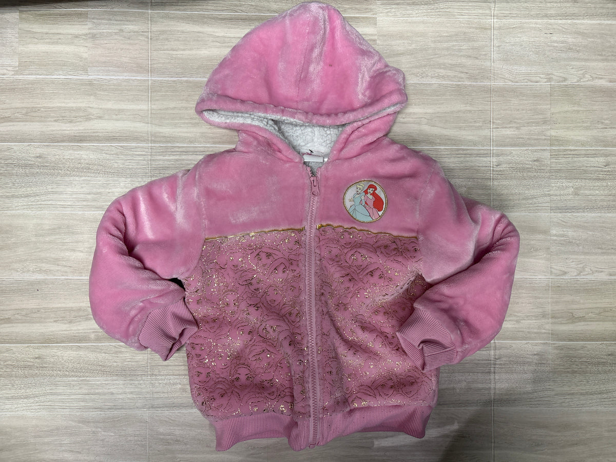 5T Pink Princess Lined Jacket