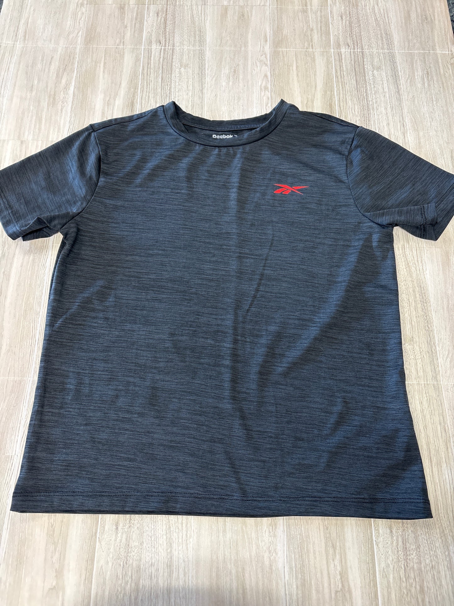 10 Grey Heathered Athletic Shirt