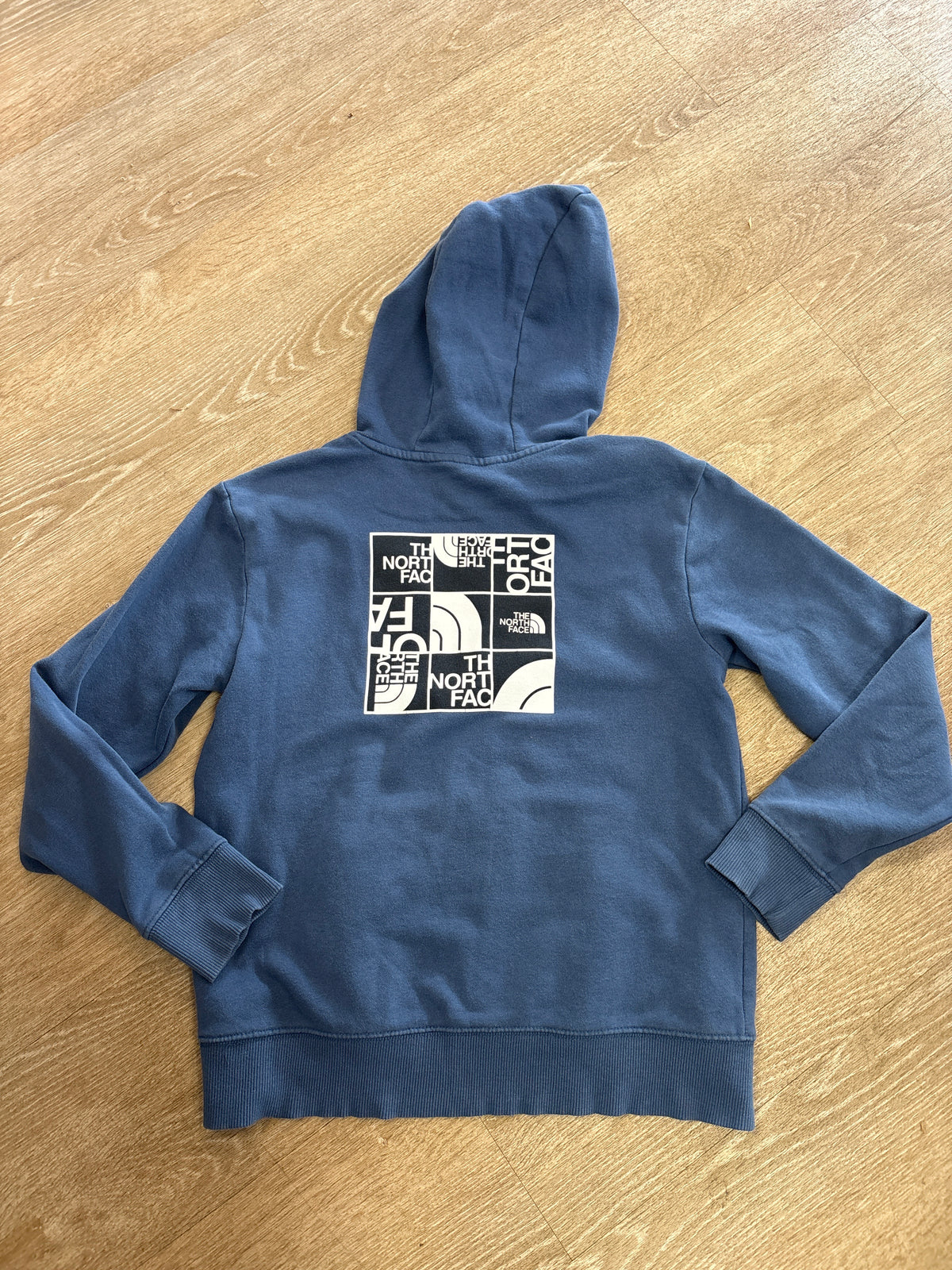 12 North Face Blue Graphic Hoodie